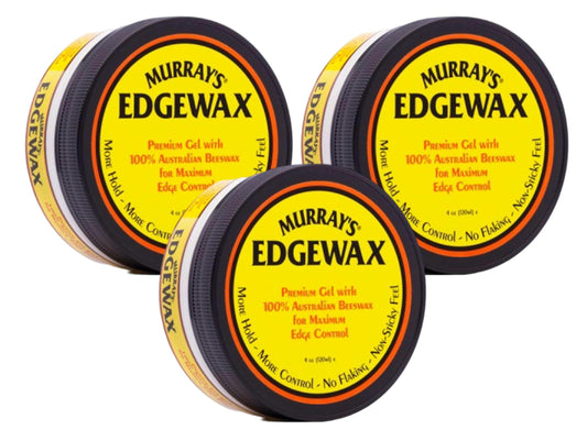 Murray's Edgewax 100% Australian Beeswax, 3 pack