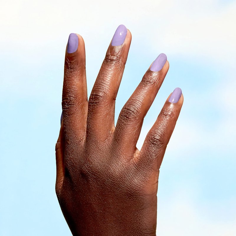 OPI Nature Strong Spring Into Action | Opaque Soft Purple Crème Natural Origin Nail Polish | Plant Based, Vegan, Cruelty Free