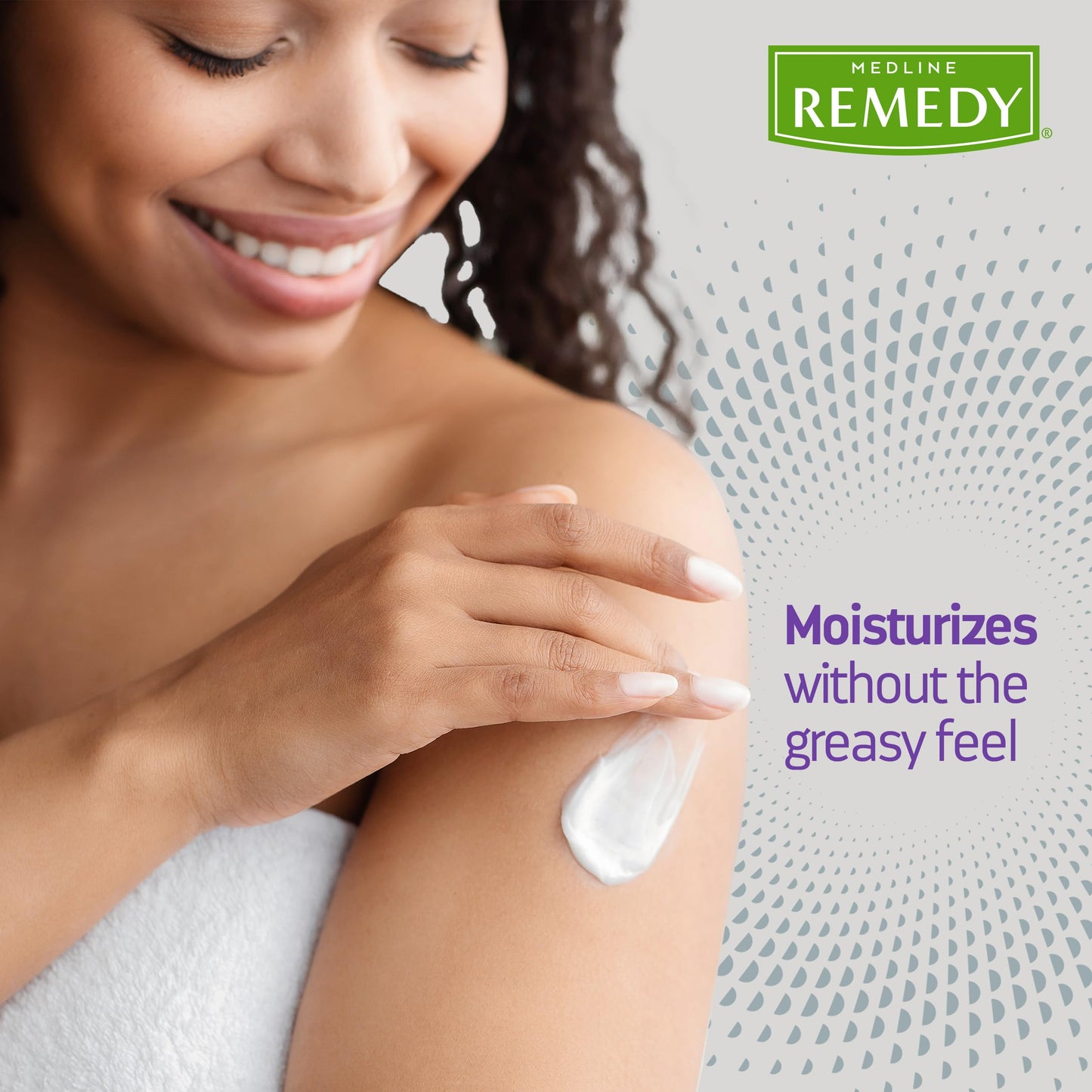 Medline Remedy Specialized Skin Cream, Unscented, 32 oz., Advanced Moisturizing Formula for Dry Skin, Single Pack