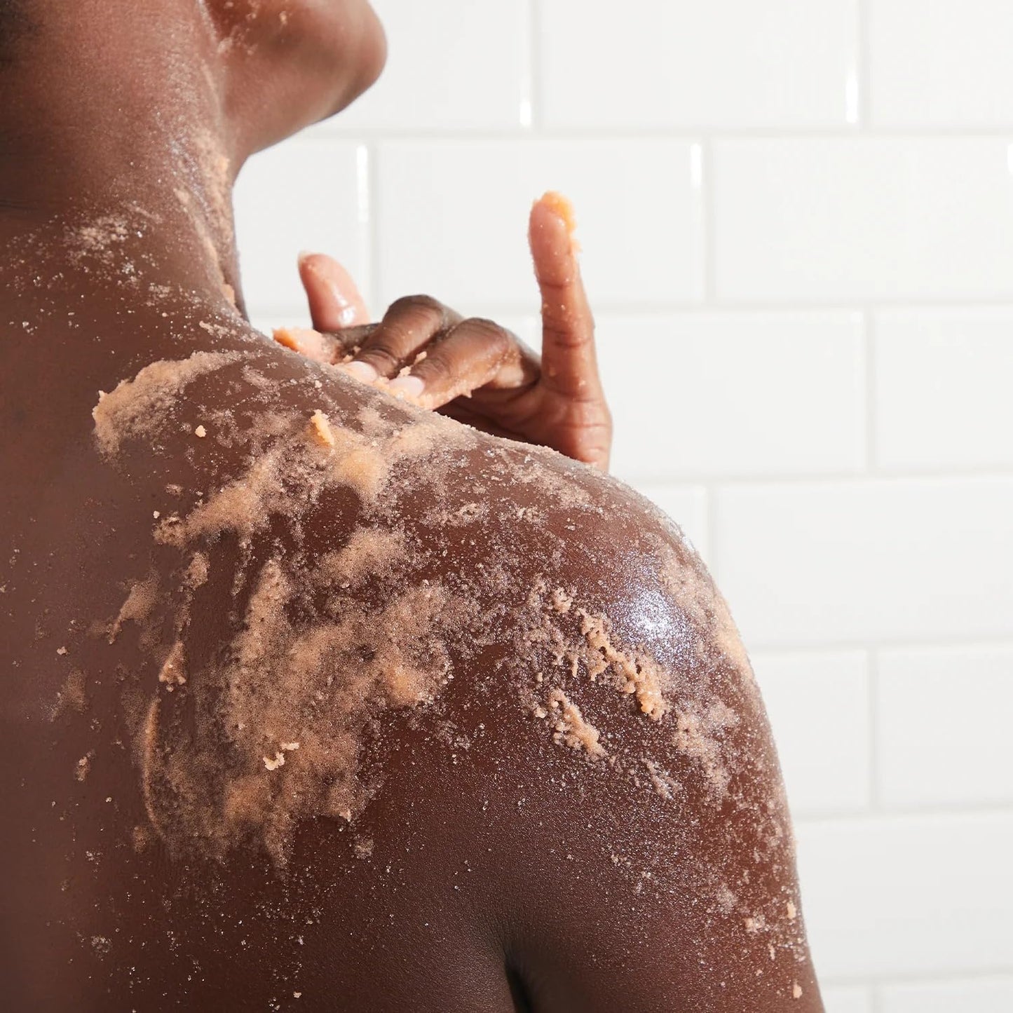 NCLA Beauty Hey Sugar All Natural Body Scrub - Moisturizing, Exfoliating Sugar Scrub - Shea, Cocoa, and Mango Butters - Peach - 8.8 oz