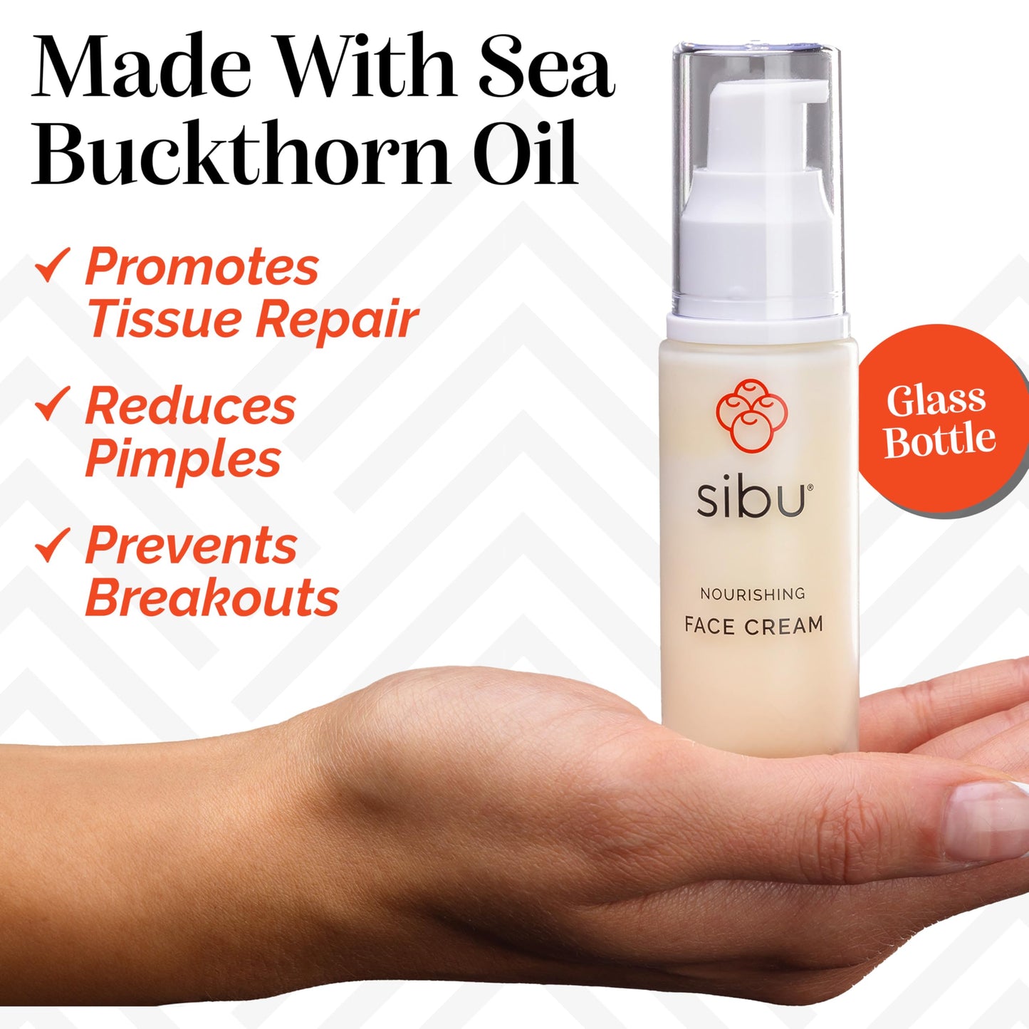 sibu Sea Buckthorn Nourishing Face Cream (1oz)