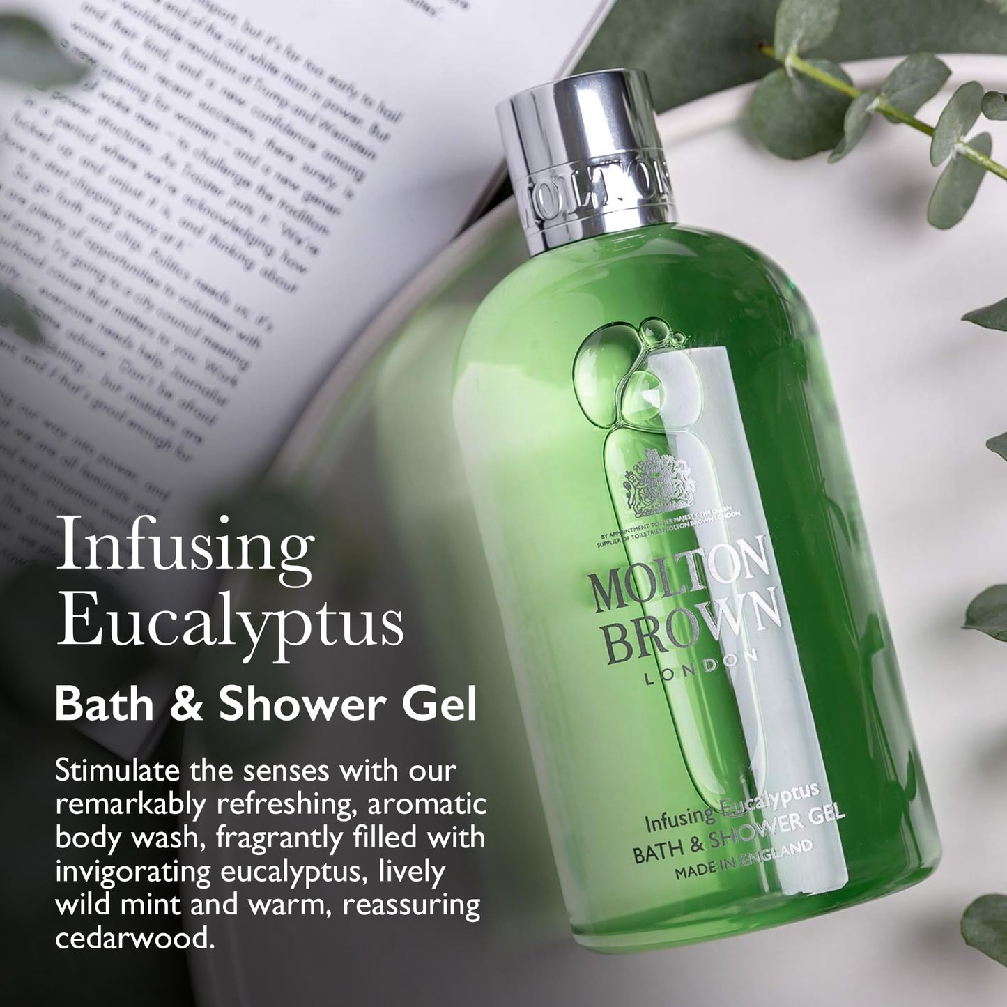 Molton Brown Infusing Eucalyptus Bath & Shower Gel 10 fl. oz.