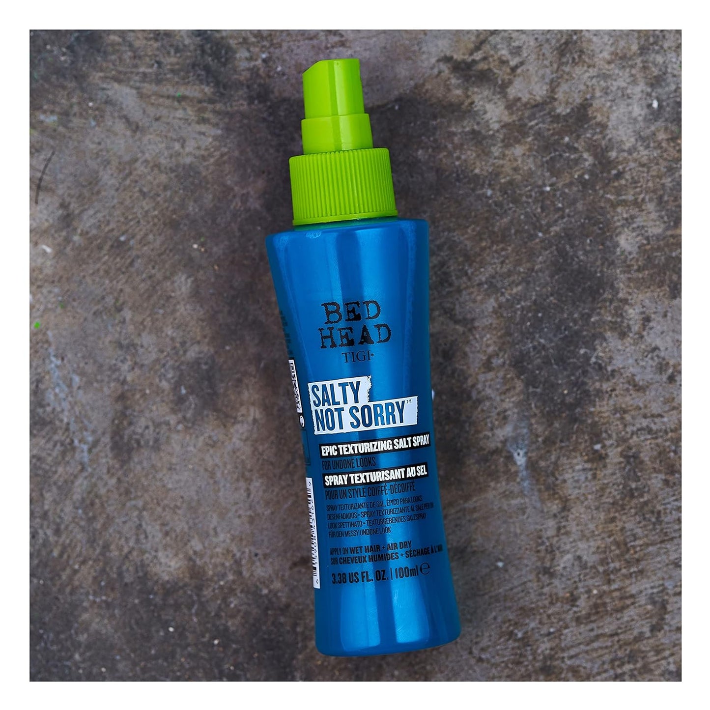 Bed Head Salty Not Sorry Texturizing Salt Spray - Effortless Natural Hairstyles, 3.38 fl oz