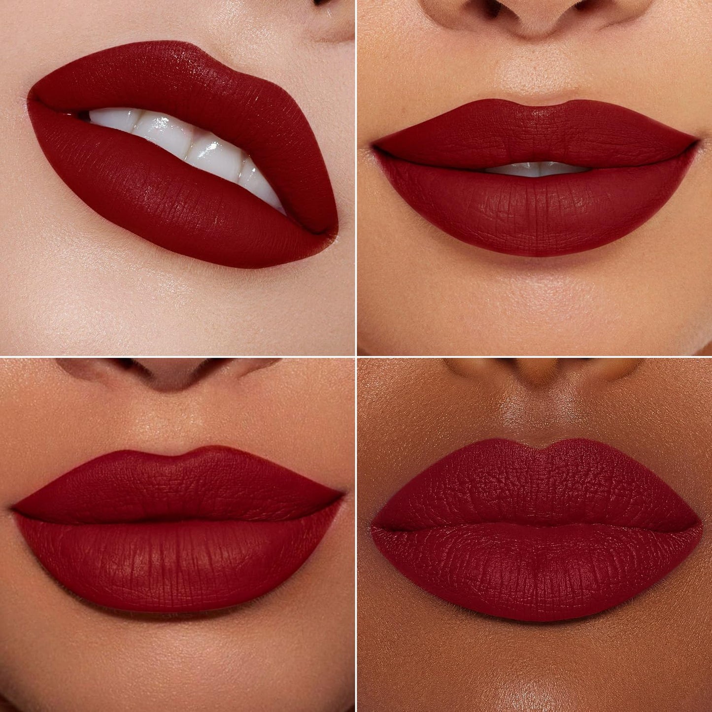 MAKI YIKA Dark Red Lipstick for Women Color Stay Long Lasting Lipsticks