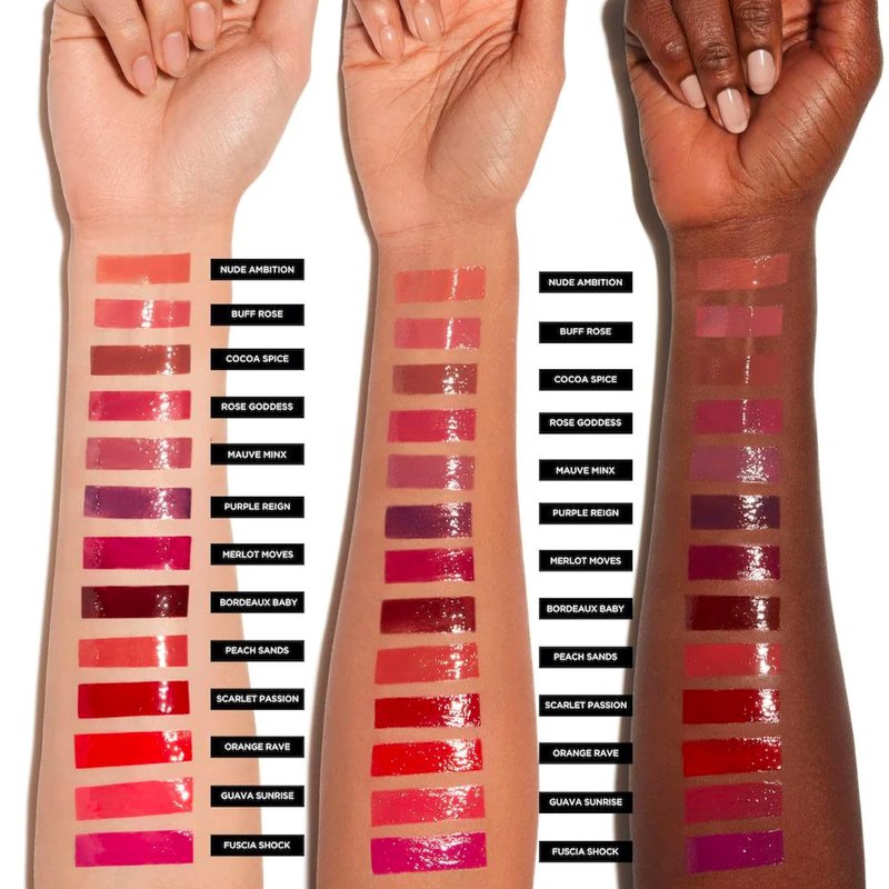 Deck of Scarlet Threeway Solid Lip Oil, Vegan Formula With Hyaluronic Acid and Hydrating Oil Blend, Glossy Finish - Pink Provocateur