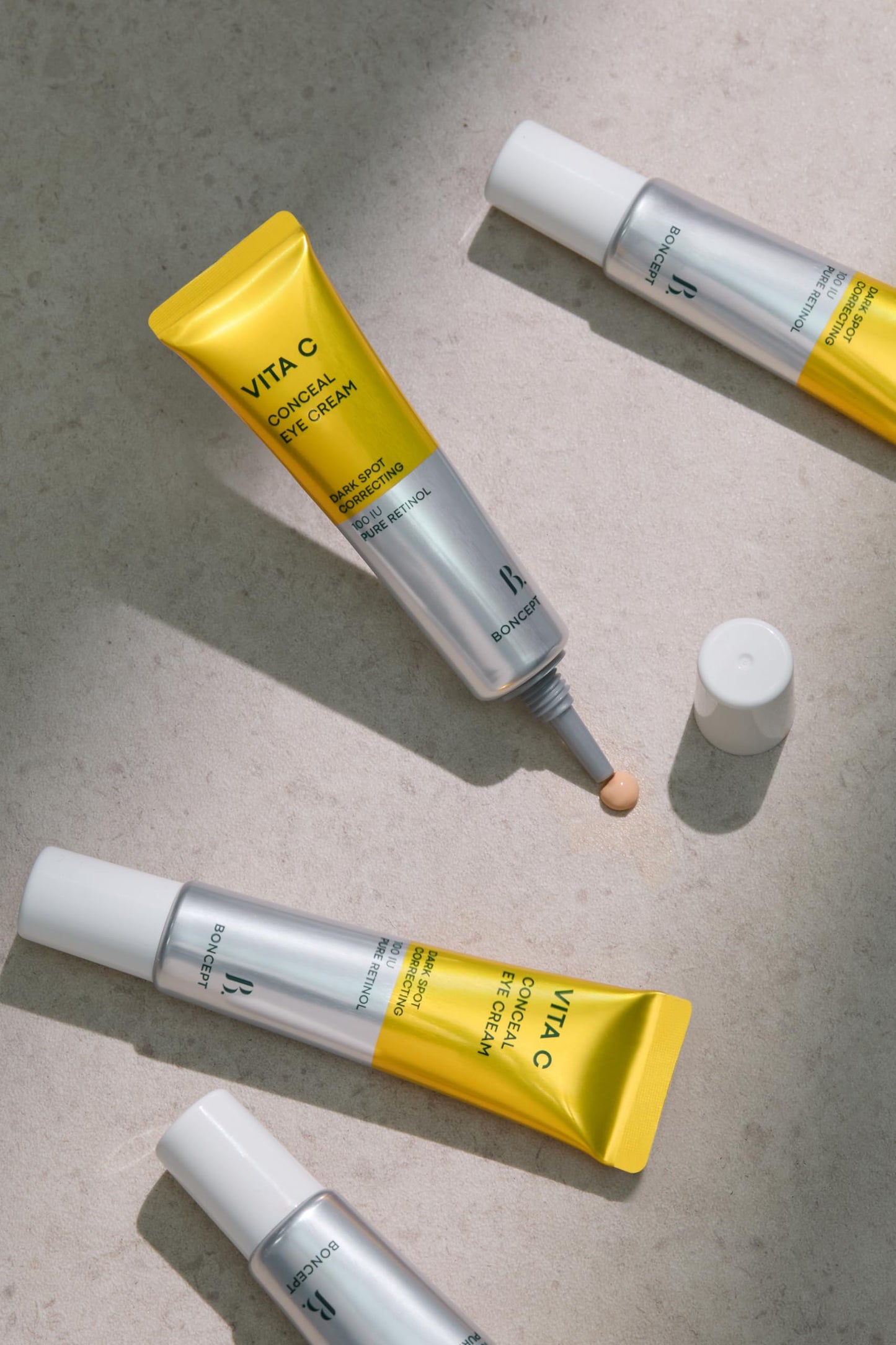 BONCEPT Vita C Conceal Eye Cream | Revitalising & Firming Korean Vitamin C Eye Treatment