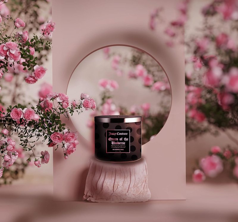 Juicy Couture Queen of the Universe Candle - Luxurious Scented Home Decor | 12 oz