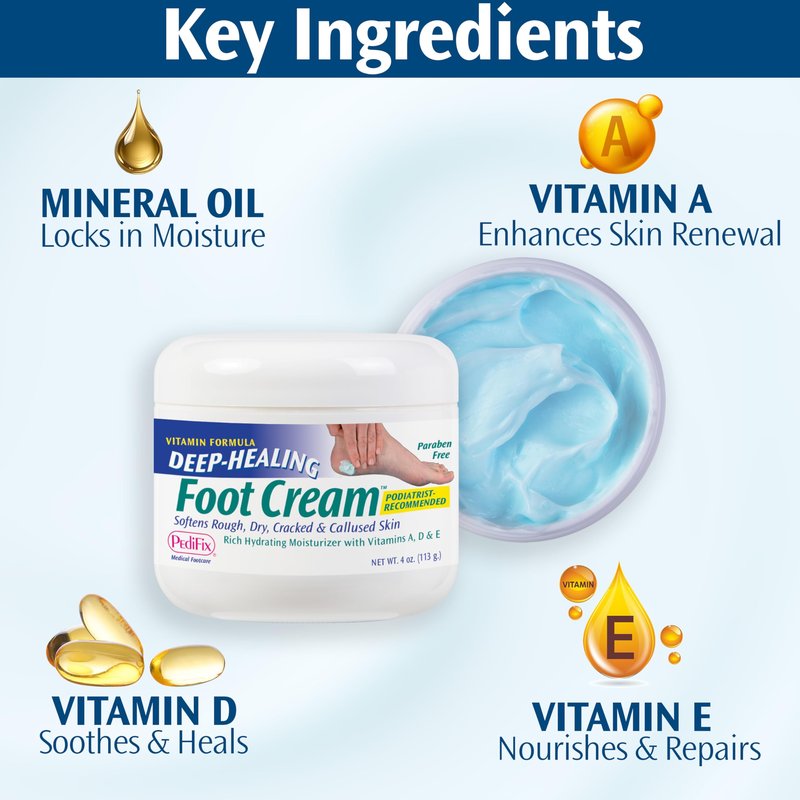 PediFix Deep-healing Foot Cream, 4 Oz
