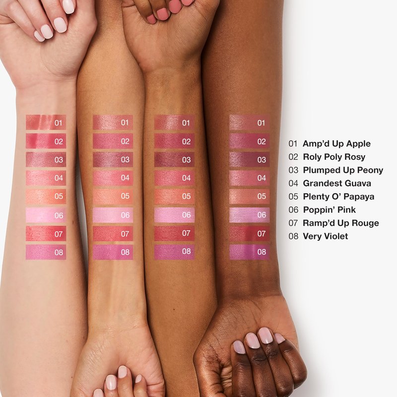 Clinique Chubby Cream Blush Stick Cheek Colour Balm | Blush For Cheeks | Long Lasting + Buildable | Create A Healthy Looking Glow | Perfect For Travel, Ramp'd Up Rouge