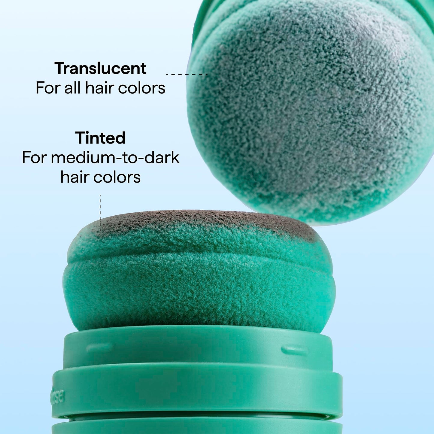 Briogeo Style + Treat Tinted Dry Shampoo Puff | Non-Aerosol & Talc-Free Root Touch-Up & Oil Absorption | Volumizing Powder| Vegan & Cruelty-Free | 0.5 oz