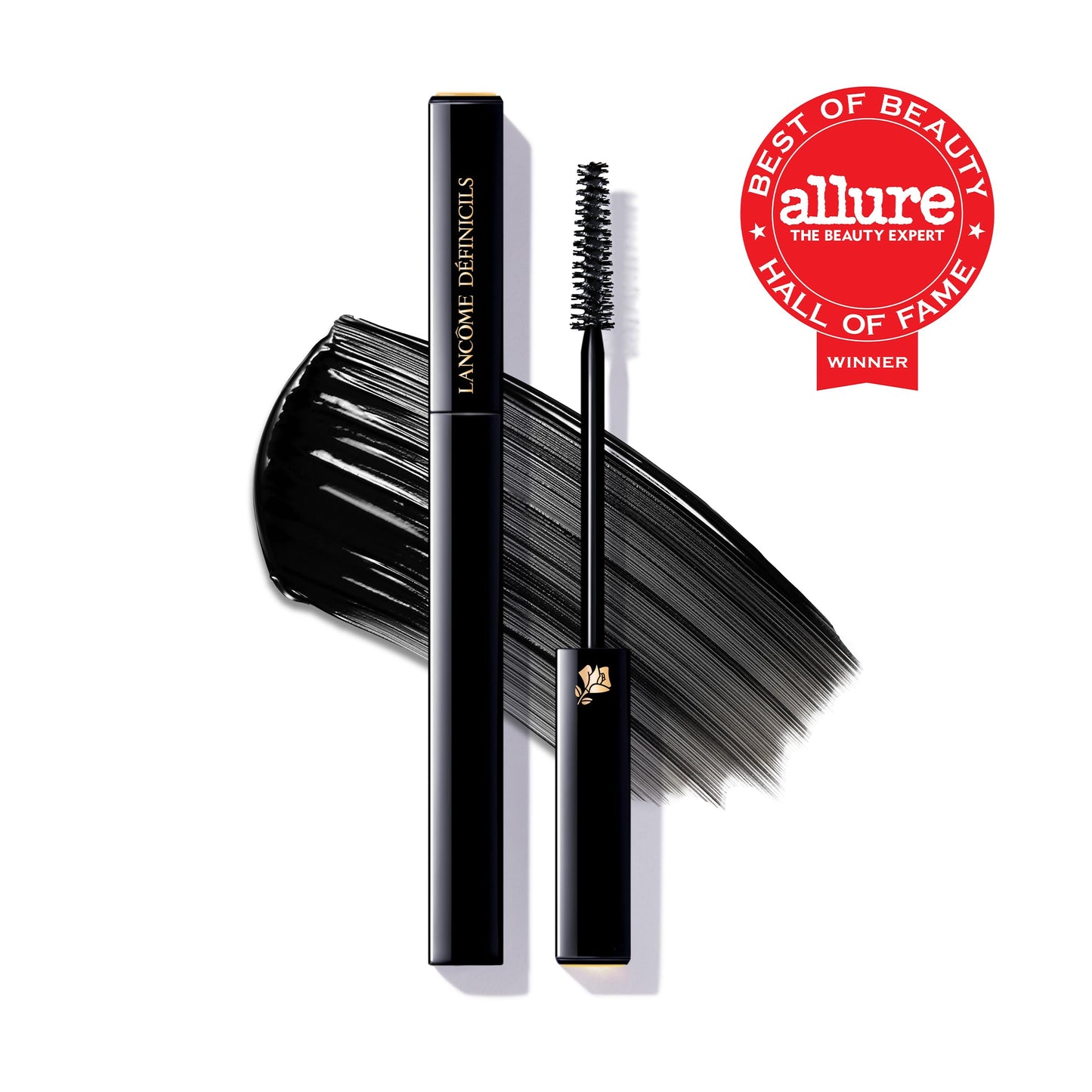 Lancôme Définicils Defining & Lengthening Mascara – Lengthen & Define Lashes – Vitamin B5 Enriched – Smudge and Clump-Free, Non-Flaking Formula – Gentle for Sensitive Eyes – Black Mascara