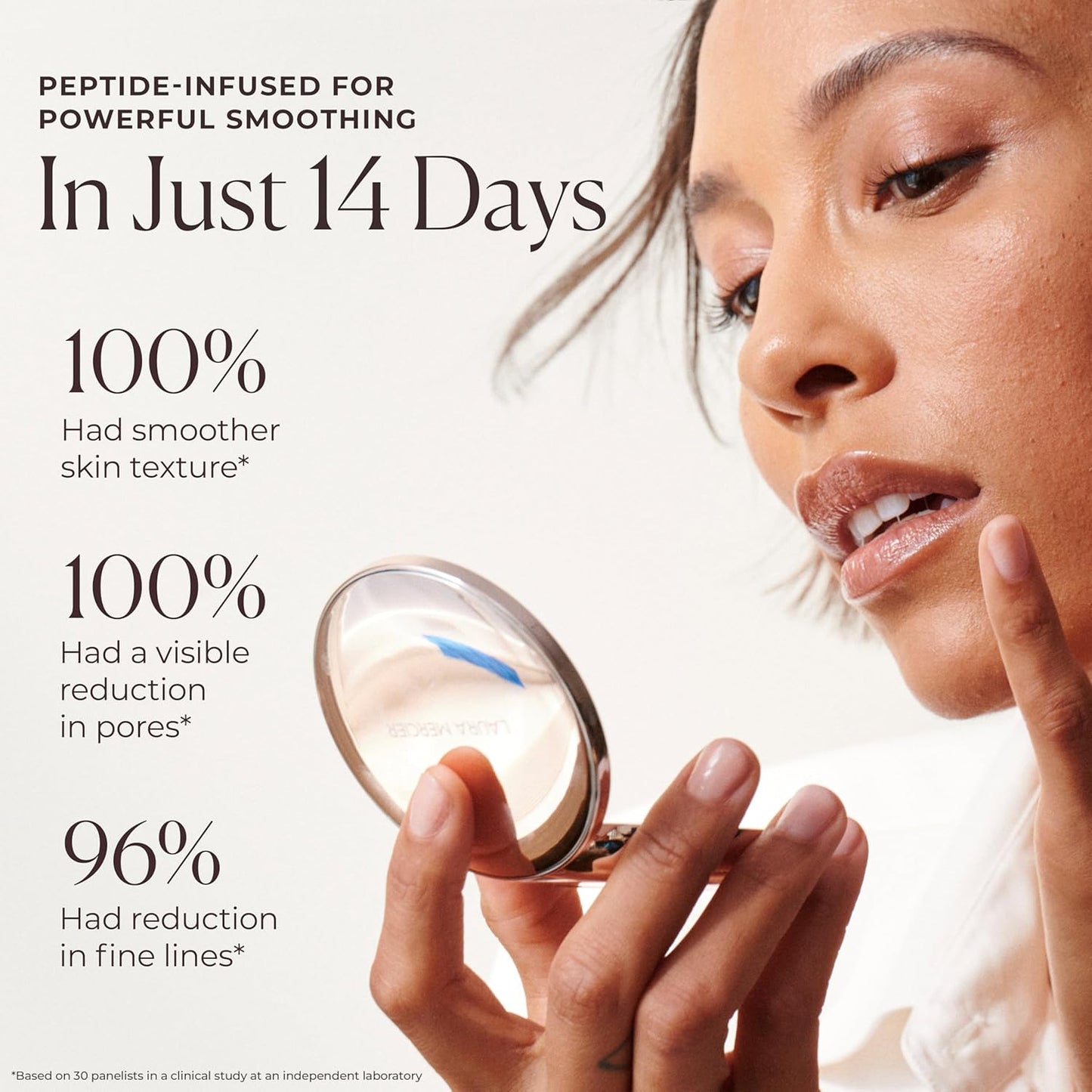 Laura Mercier Tinted Blur Balm - Balm-to-Powder Skin Tint for Natural Matte Finish | 12HR Wear, Sheer Coverage