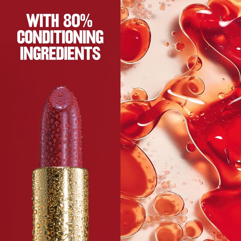 REVLON Lipstick, Super Lustrous Lipstick, Creamy Formula For Soft, Fuller-Looking Lips, Moisturized Feel in Nudes & Browns, Choco-Liscious (665) 0.15 oz (Pack of 3)
