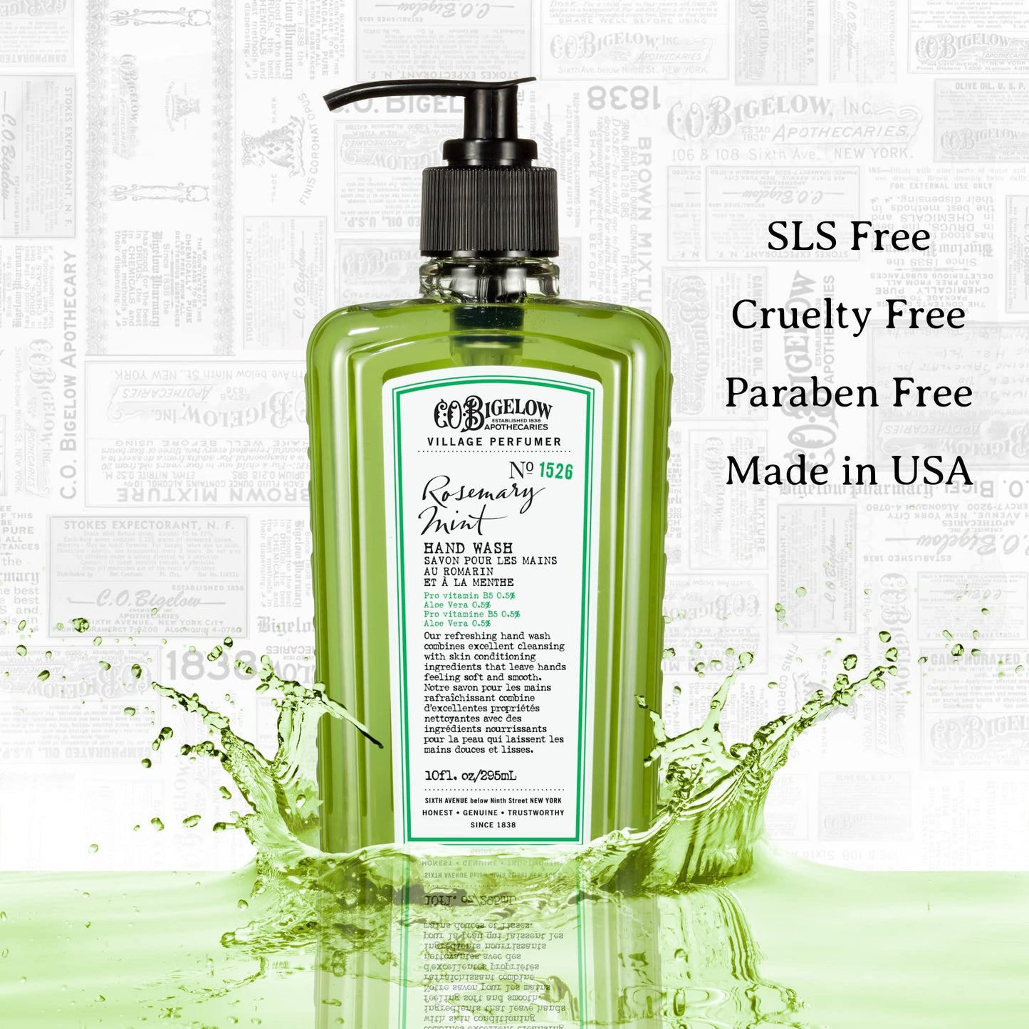 C.O. Bigelow Parent Rosemary Hand Wash