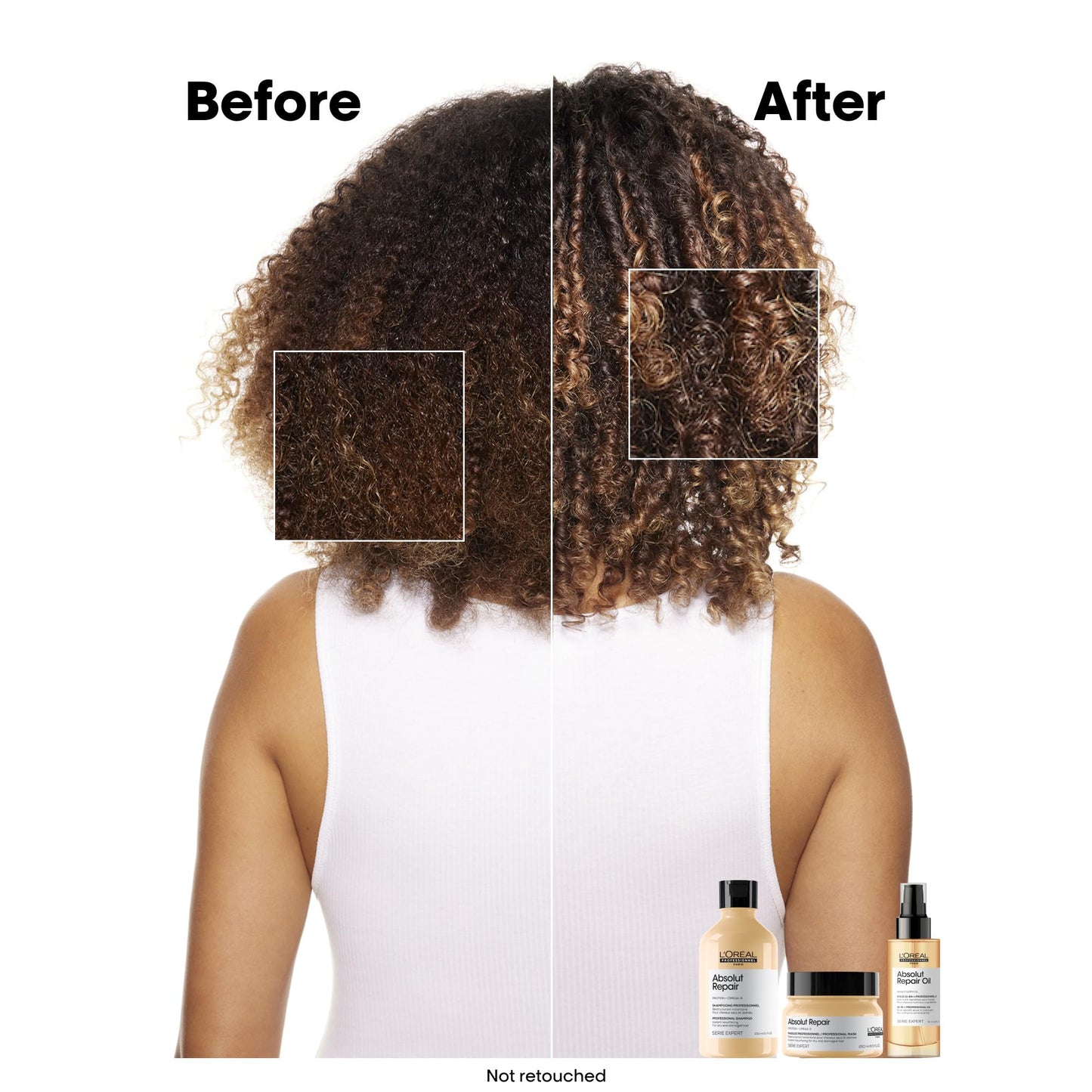 L'Oreal Professionnel Paris Absolut Repair Shampoo – Nourishing Protein Shampoo For Dry, Damaged Hair, Repairs Damage and Provides Shine, 10.1 Oz