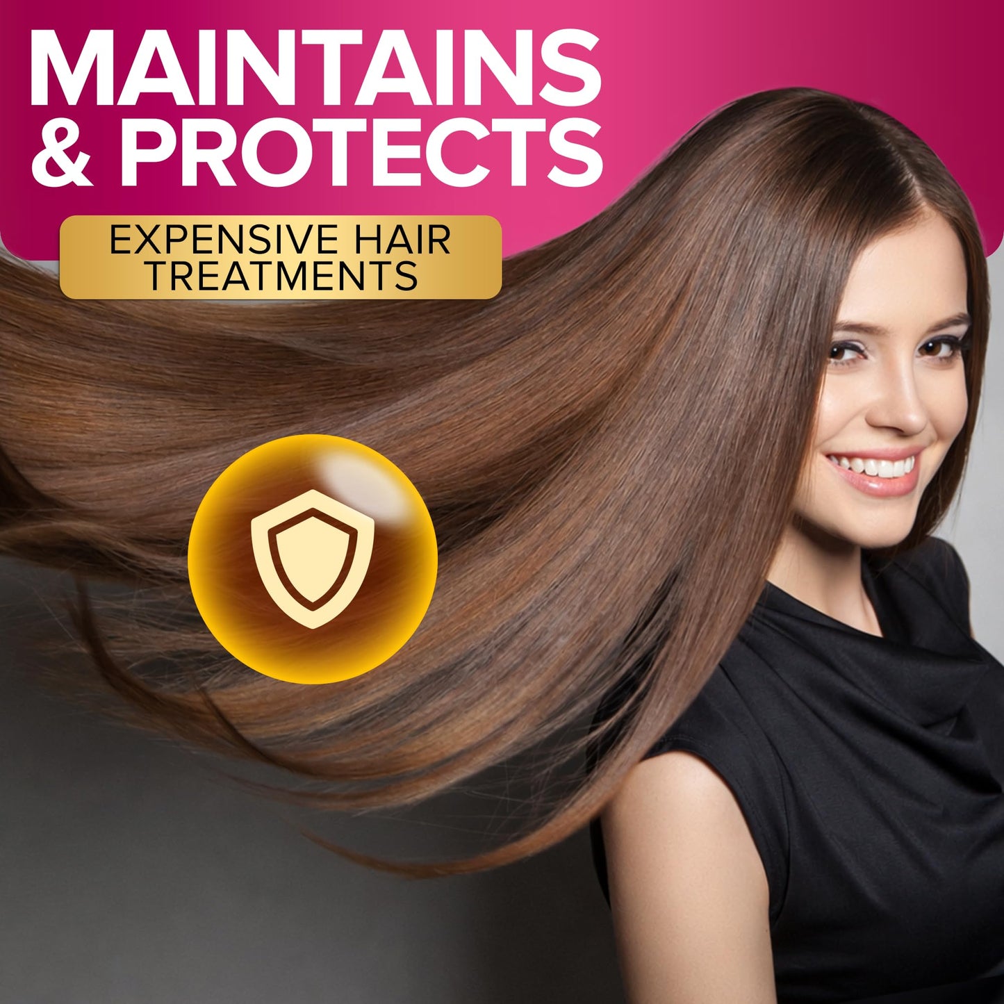 SALT NYK1 Sulfate-Free Shampoo and Conditioner Set for Color-Treated Hair, Extensions and Keratin Treatments (2 x 16.9 Fl Oz)