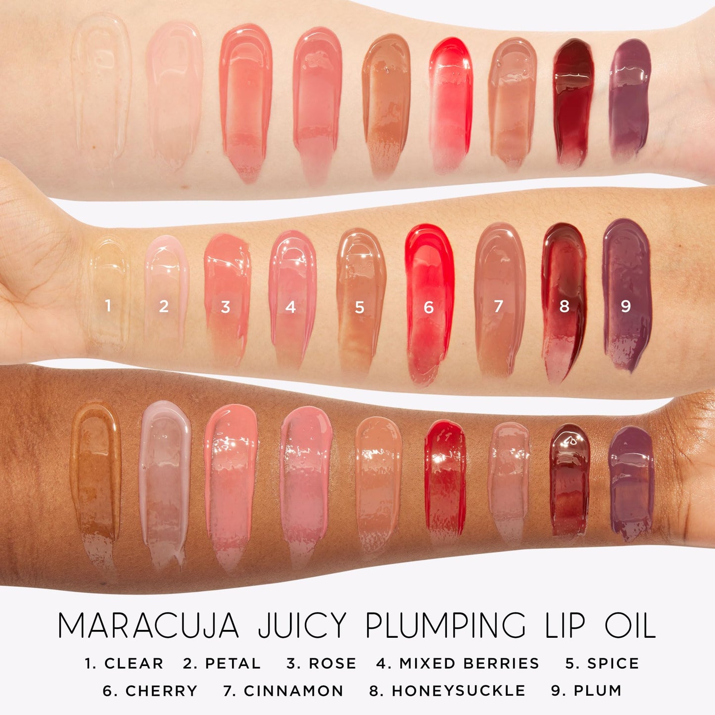tarte maracuja juicy plumping lip oil - Hydrating & Volumizing Lip Plumper Gloss Balm with Nourishing Hyaluronic Acid, Plumps & Moisturizes, Vegan & Cruelty-Free, full size, cinnamon