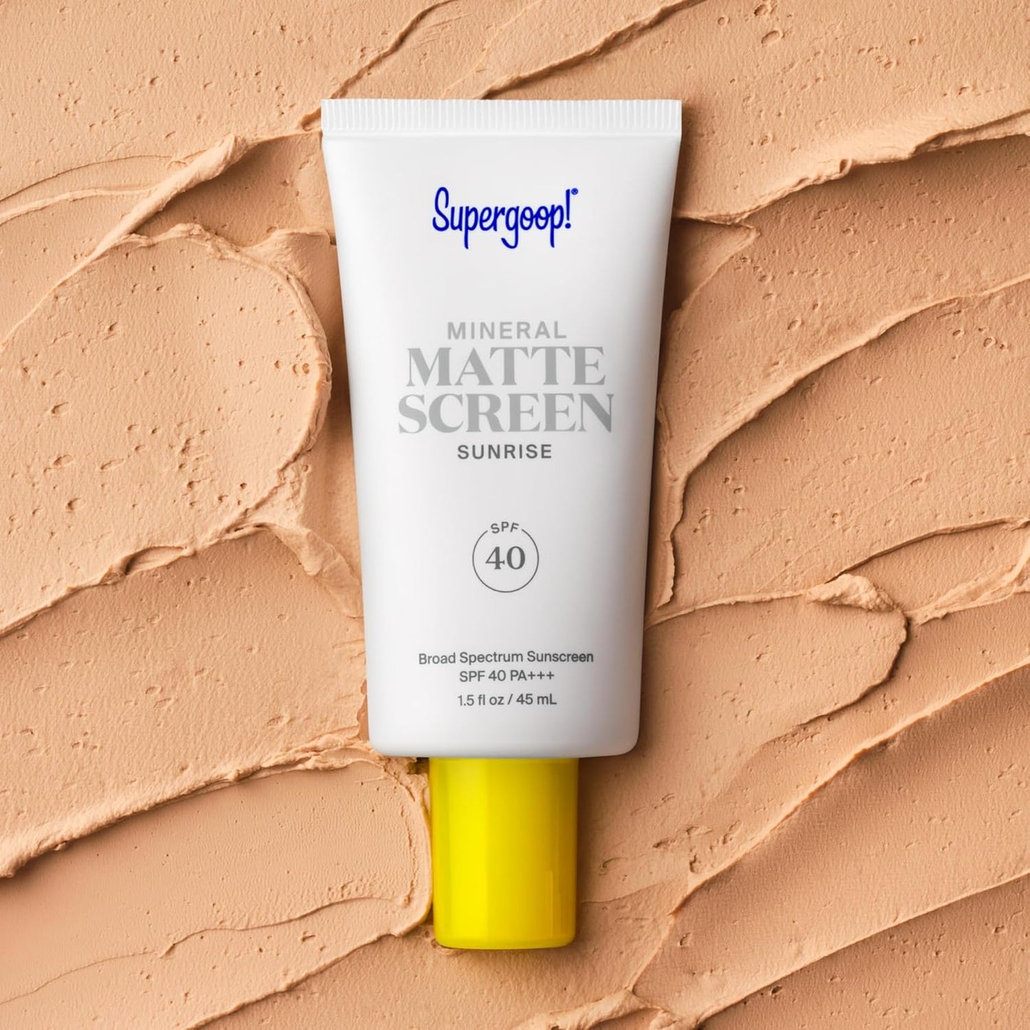 Supergoop! Mineral Mattescreen SPF 40 - Oil-Free, Broad Spectrum Sunscreen | Minimizes Pores & Controls Shine
