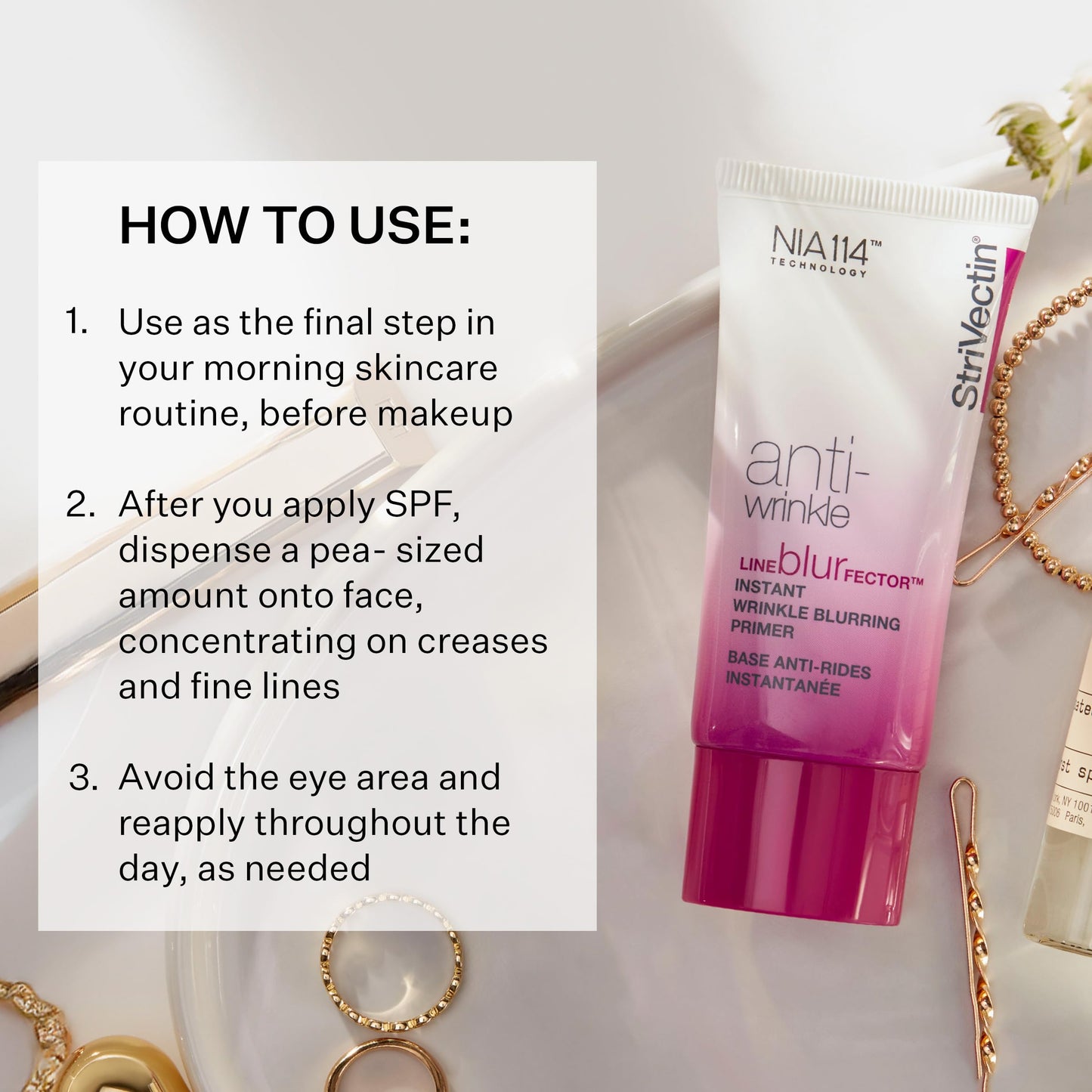 StriVectin Line BlurFector® Instant Wrinkle Blurring Primer, 1 oz