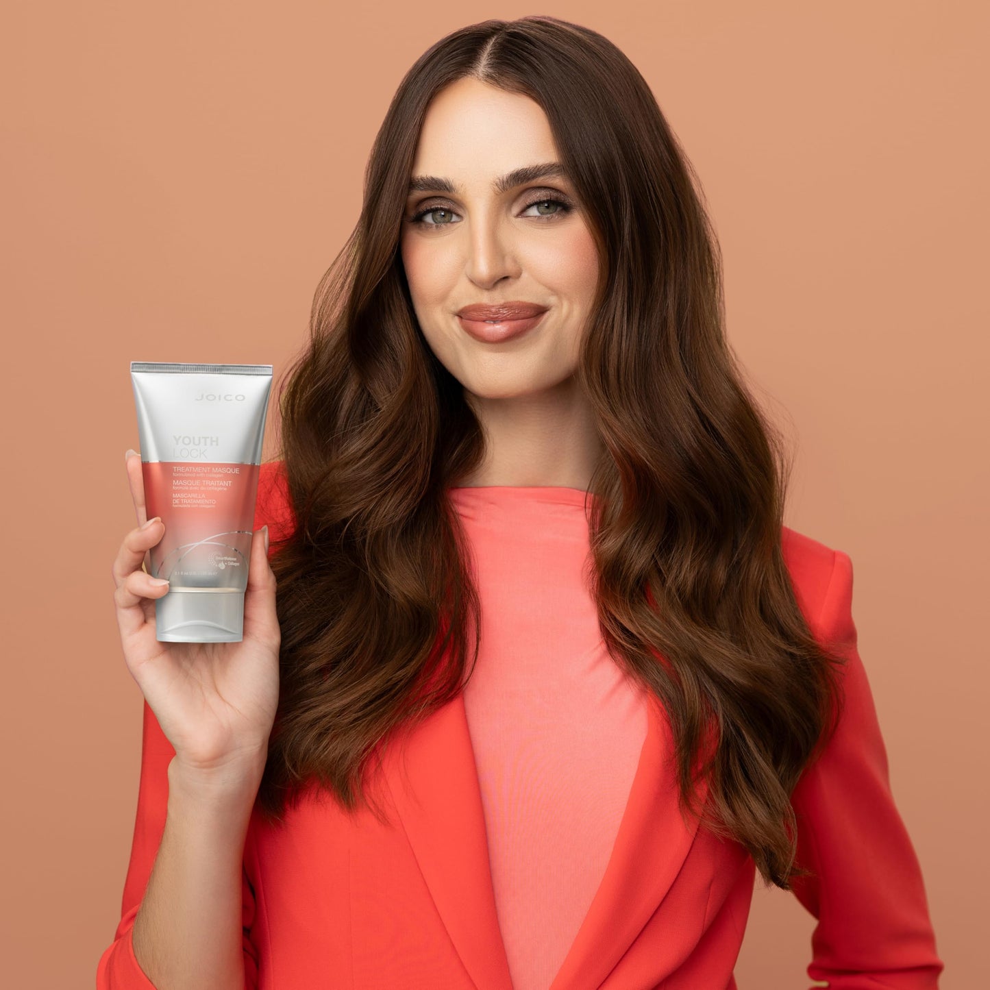 Joico YouthLock Treatment Masque Formulated With Collagen|Nourish & Soften|Strengthen & Protect|Reduce Breakage & Frizz|Soften & Detangle|Boost Shine|Sulfate Free|With Arginine|5.1 Fl Oz
