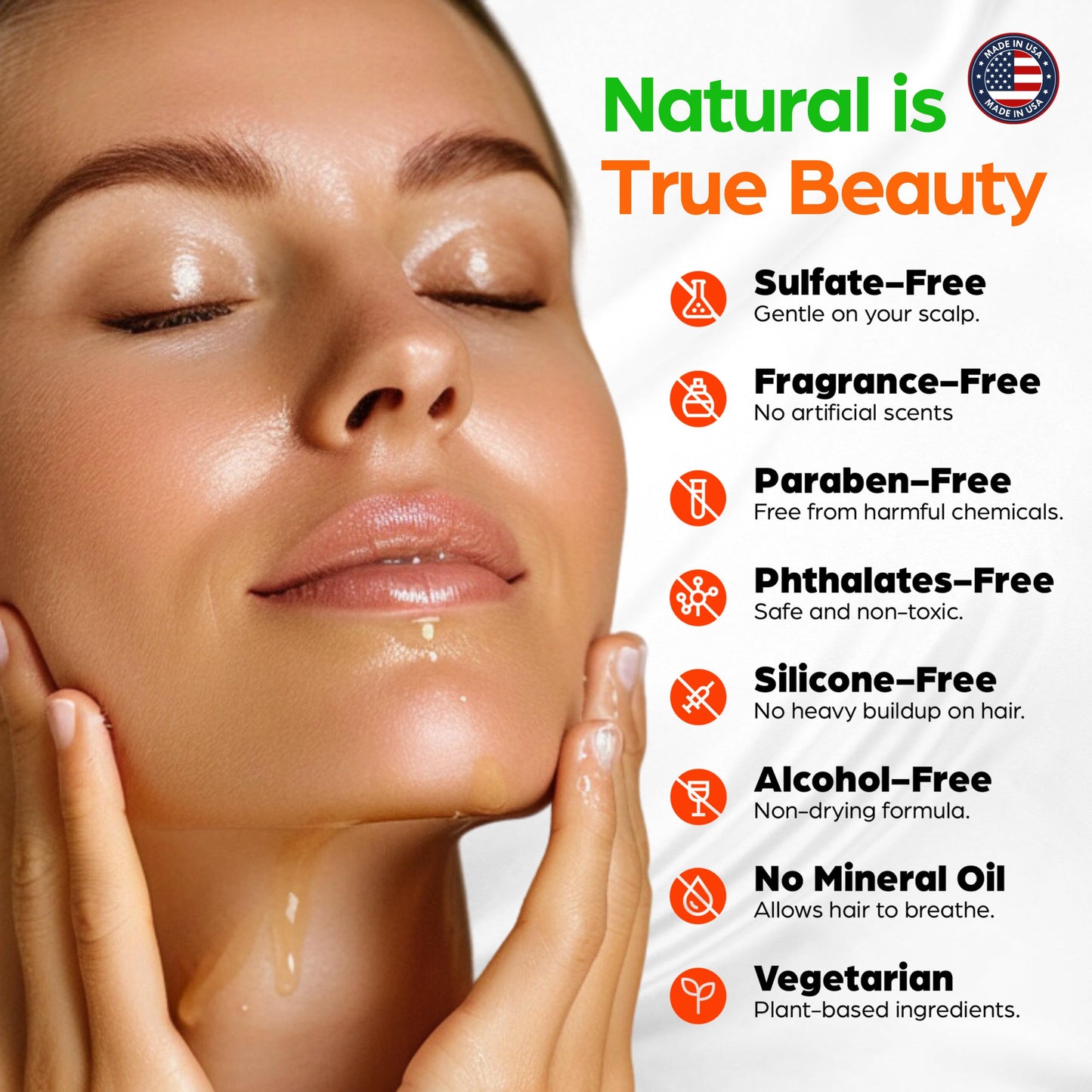 SELFWISE Organic Castor Oil For Face Moisturizer, Eyes, Eyelashes, Eyebrows, Wrinkles with Jojoba, Rosehip, Grapeseed, Squalane, Palmarosa, Bergamot and Vitamin E for Gentle Skin, Men & Women 4oz