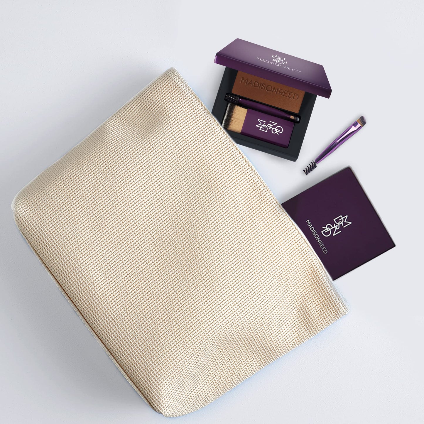 Madison Reed Root Touch Up + Brow Filler, Terra Medium Brown - Instant Gray Coverage, Fills Brows & Thinning Hairlines, Rain/Sweat/Pillow-Proof, Smart 8-Free, Leaping Bunny Certified, 0.13 oz (60 Uses)