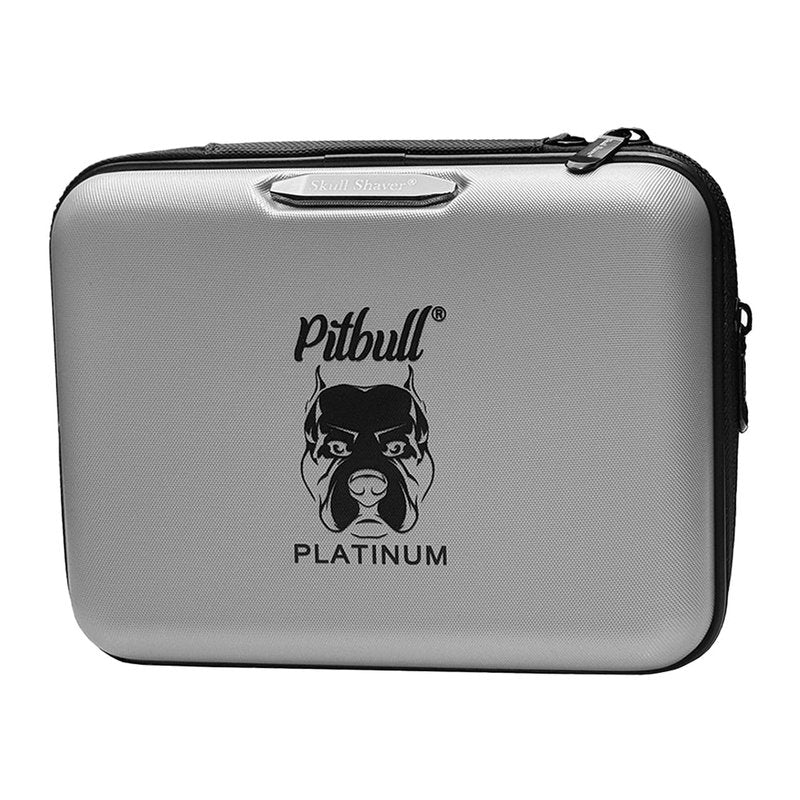 Skull Shaver Deluxe travel case; Spacious and sturdy; best accessory for travel (silver)