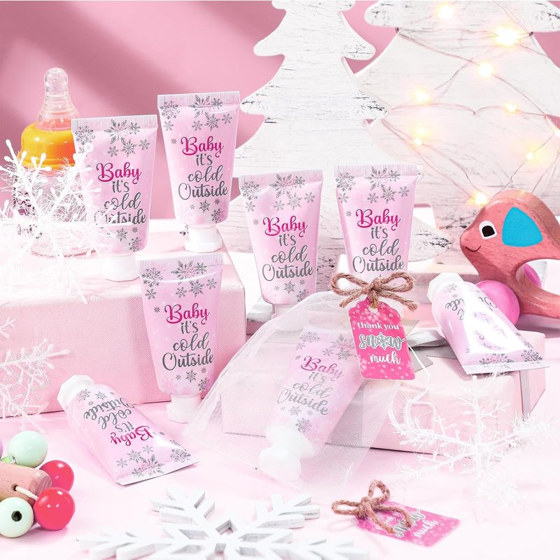 Baby Shower Hand Cream Gift Set - 48 Sets of Mini Travel Size Lotion Favors for Guests | Perfect Bridal Wedding Thank You Gifts