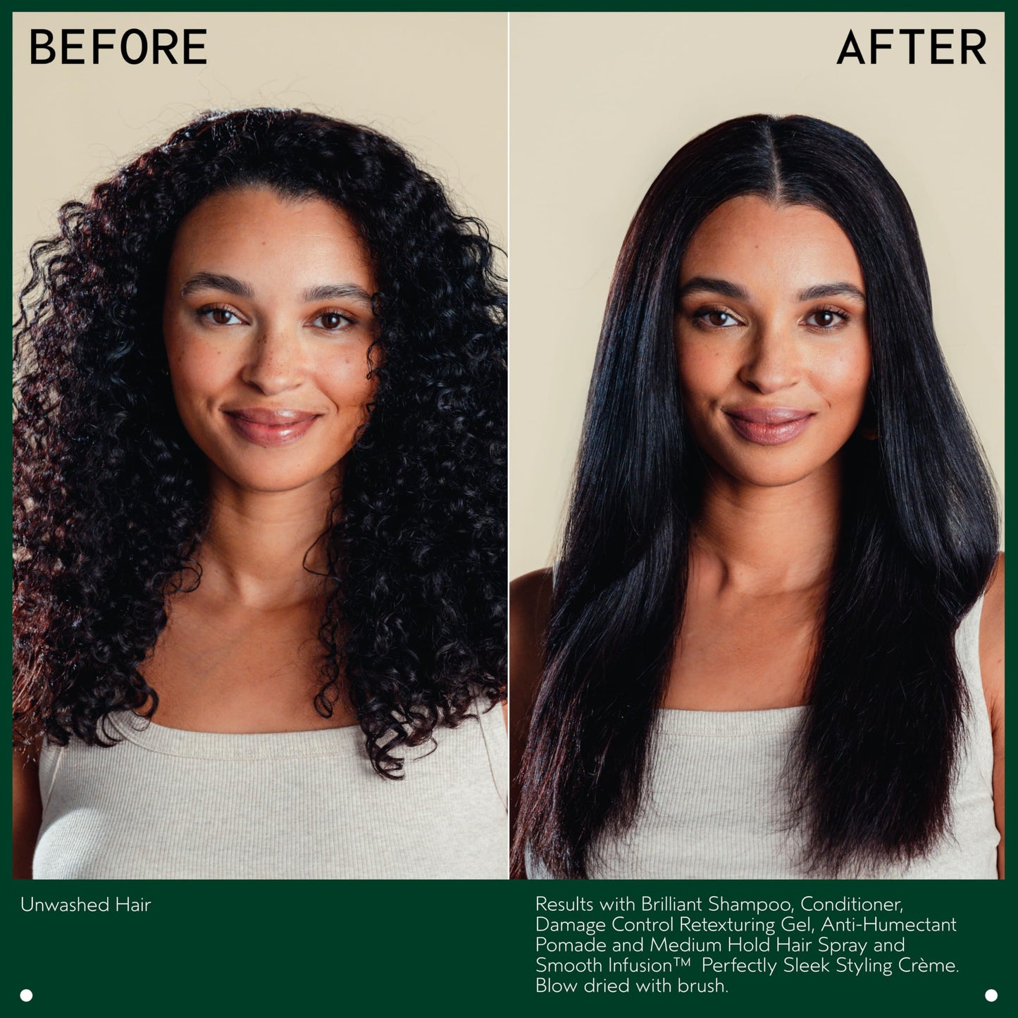 Aveda Smooth Infusion Perfectly Sleek | Heat-Activated Styling Cream | Curly & Coily Hair | Protects Against Frizz, Humidity & Heat | Silicone Free | 97% Naturally Derived*, 5 Fl Oz