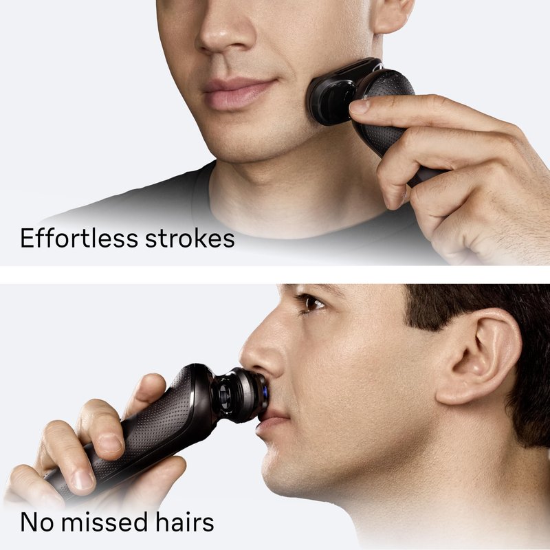 Braun Electric Razor for Men Series 5, Beard Shaver, Electric Shaver with Body Groomer and Travel Case, S5 5155cs