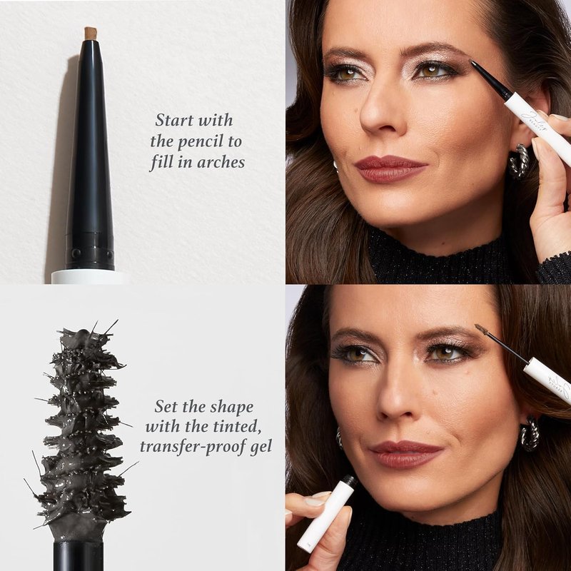 Julep Brow 101 Sculpting Pencil & Tinted Gel Set - Dual-Ended Eyebrow Tool for Defined, Tinted Brows | Blonde