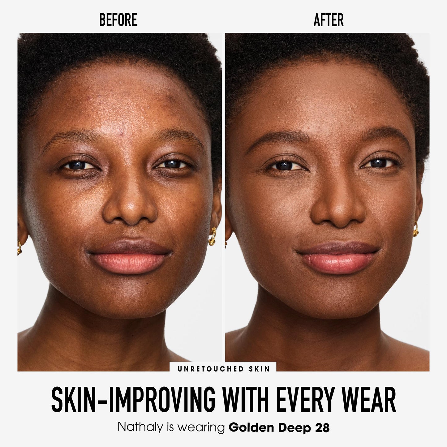 Original Loose Powder Foundation SPF 15, Golden Deep 28, Vegan, Cruelty-Free & Dermatologist-Tested