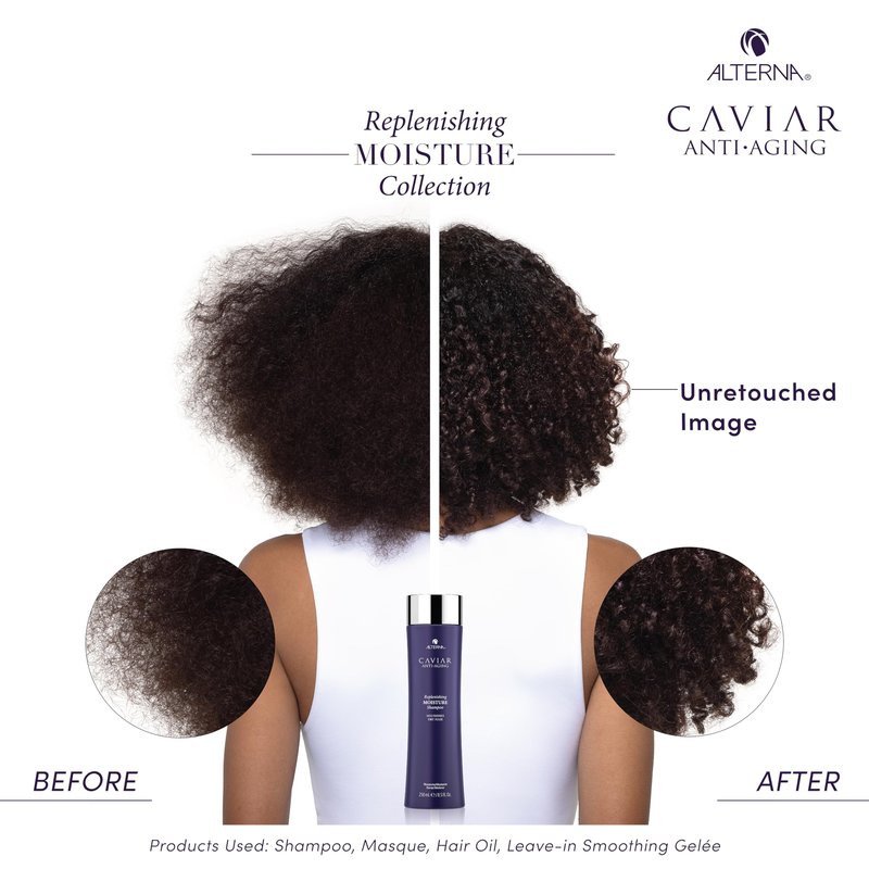 Alterna Haircare CAVIAR Anti Aging Replenishing Moisture Shampoo, 8.5 Fl Oz (Pack of 1)