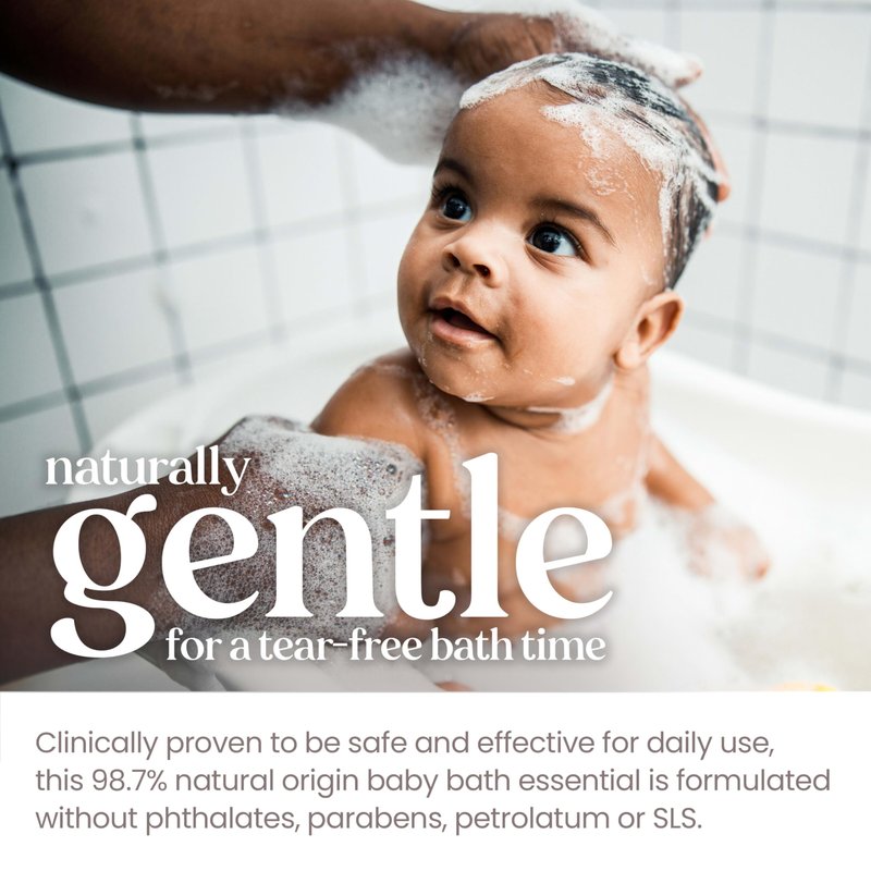 Burt's Bees Baby Shampoo and Body Wash Bundle, 2 Original and 1 Calming with Lavender Tear Free Baby Soap, 12 Fl Oz, 3 Count