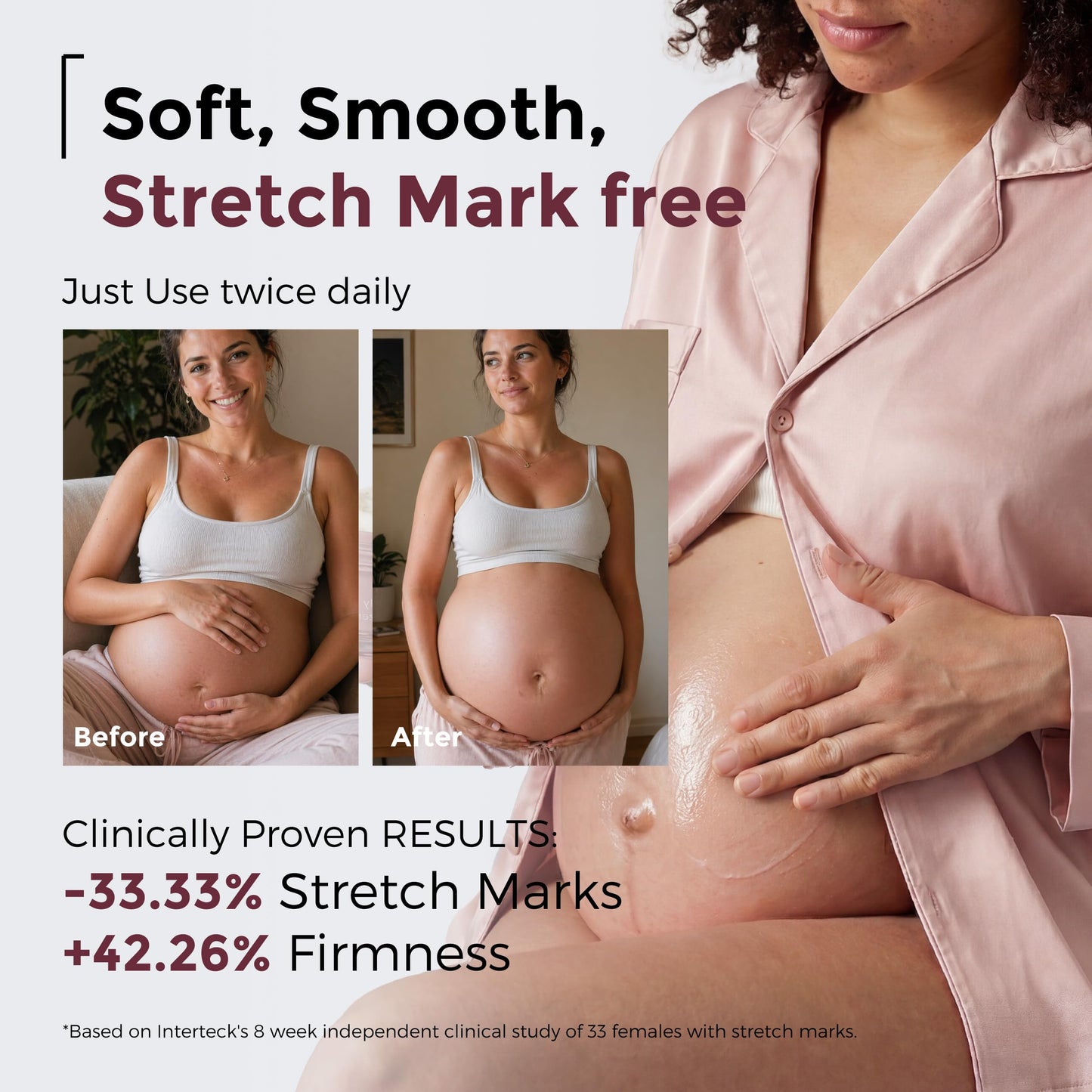 Momcozy Oil Capsule Cream for Stretch Marks, Sample Duo, EWG Verified, Clinically Tested, Non-Greasy, Safe for Pregnancy & Sensitive Skin, 0.36 oz (2 x 5g Sachets)