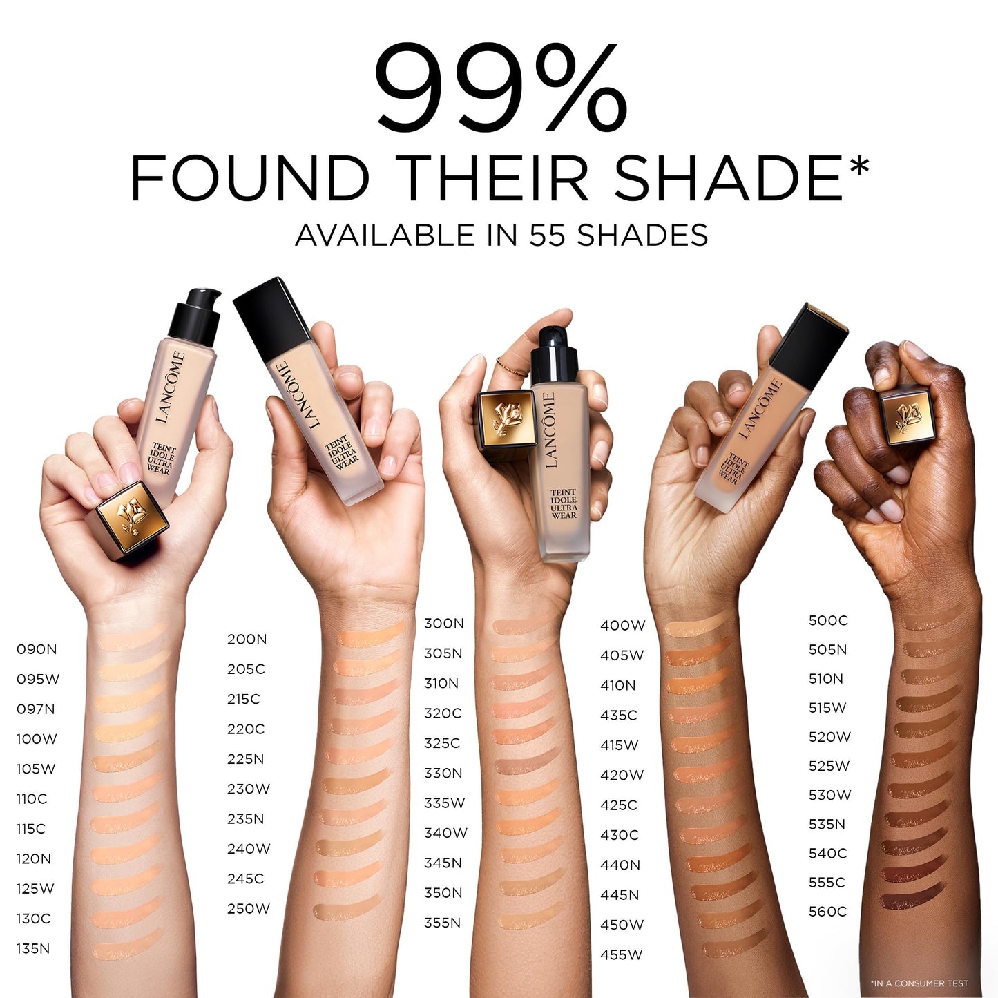Lancôme Teint Idole Ultra Wear Natural Matte Foundation- Longwear, Medium-Full Coverage, Natural Finish, Waterproof & Hydrating Formula