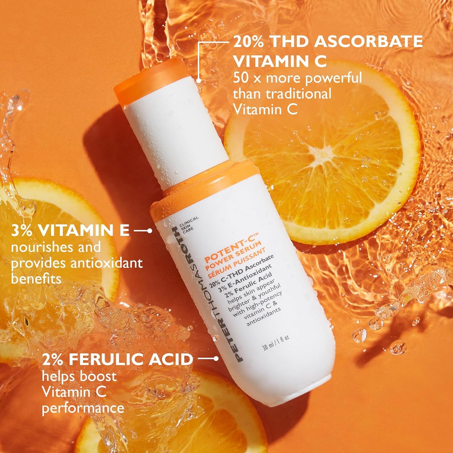 Potent-C™ Power Serum - Brightening Vitamin C Skincare for Radiant Skin | 1 oz