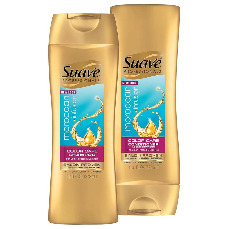 Suave Professionals Color Care Conditioner - Moroccan Infusion, 12.6 oz | Nourishing Hair Treatment