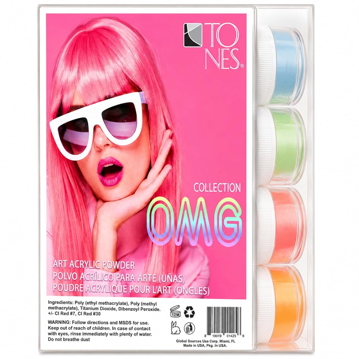 Acrylic Nail Powder Collection - Professional Salon Grade Formula for Long-Lasting Wear | 12 Premium Shades for French Tips & Seamless Sculpting