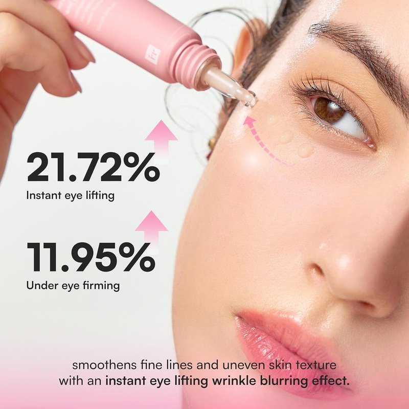 Blooming Collagen Eye Booster - Nourishing Wrinkle Care Eye Cream 15ml | Firming & Smoothing Formula for Elastic Skin