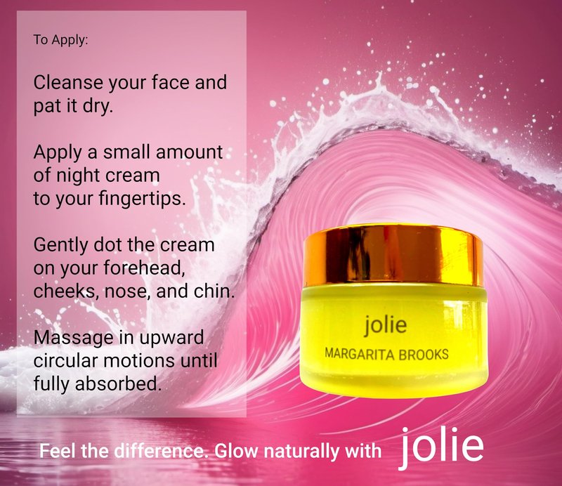 Jolie Radiance Renewal Beauty Cream - 100% Organic Olive Oil-Based Moisturizer | Deep Hydration & Glow | Clean Beauty, Vegan & Natural Skincare | Anti-Aging | Promotes Collagen (1 oz, Rosemary)