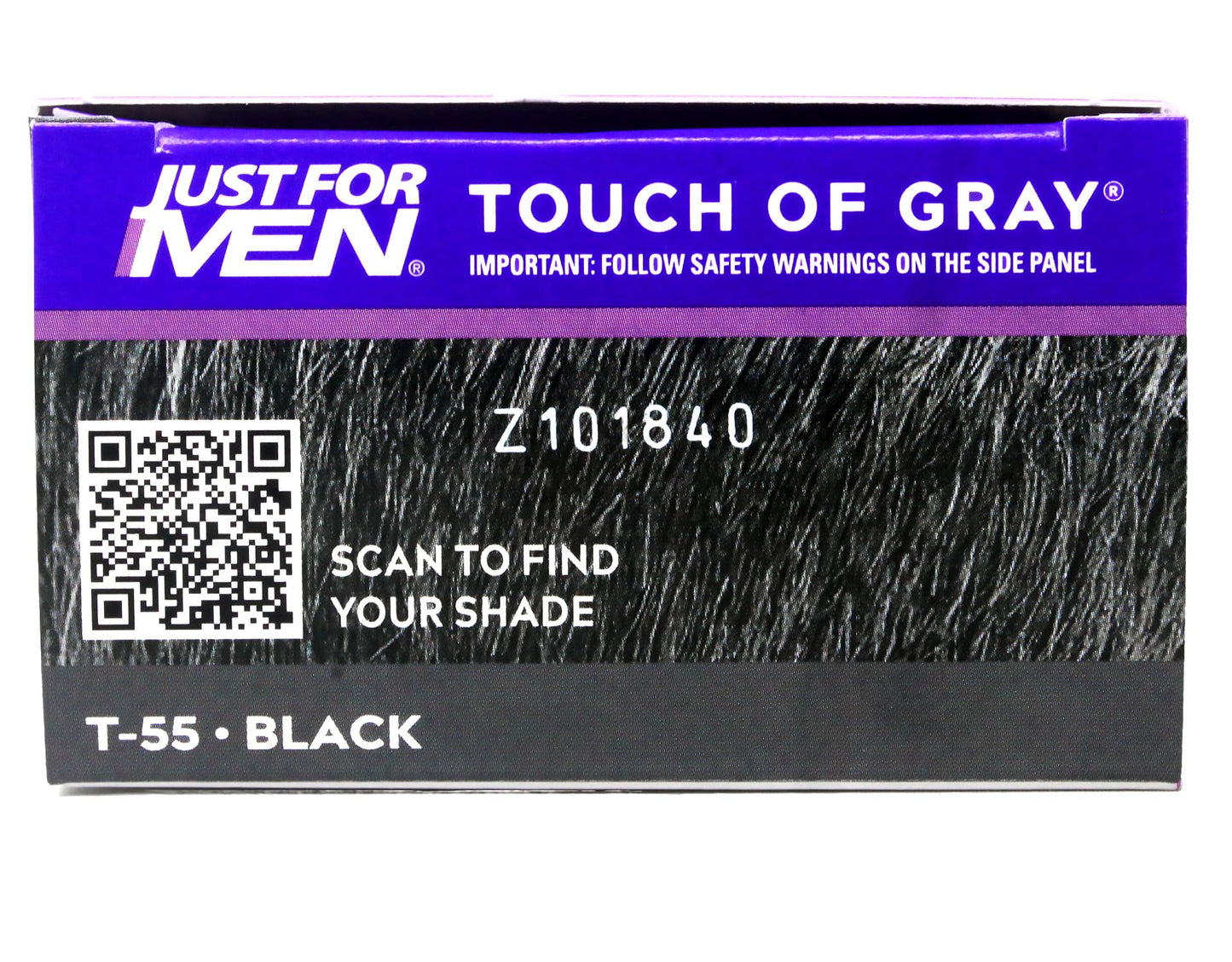 Just for Men Hair Color - Touch of Gray, Black-Gray. 3 Pack