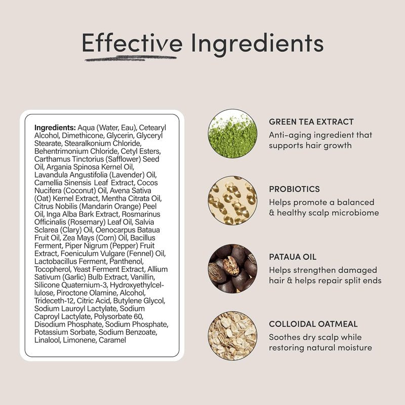 Jupiter Nourishing Conditioner - Soothing Formula for Flaky, Itchy Scalp | Color-Safe, Sulfate-Free, Paraben-Free