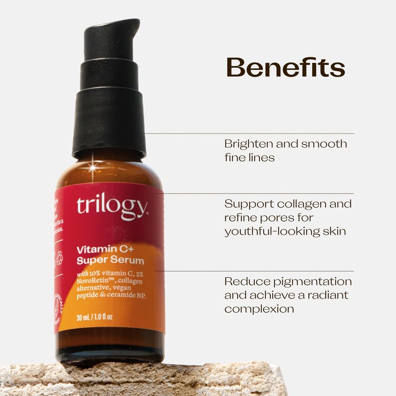Trilogy Vitamin C+ Super Serum, Skin Tone & Radiance Formula, 1.0 fl oz