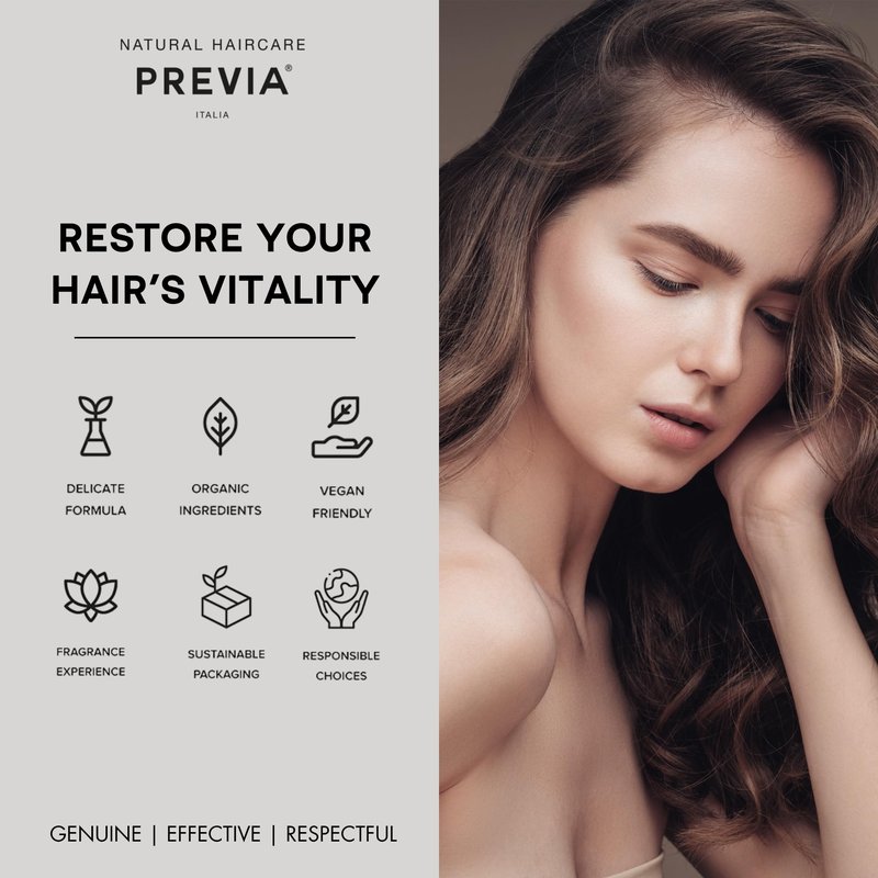 PREVIA Defining Hair Paste - Matte Hair Gel with Medium Hold for All Hair Types - Anti-Static, Flexible Hold Hair Styling Product with Natural Citrus Fragrance - Paraben-Free - 3.38 oz