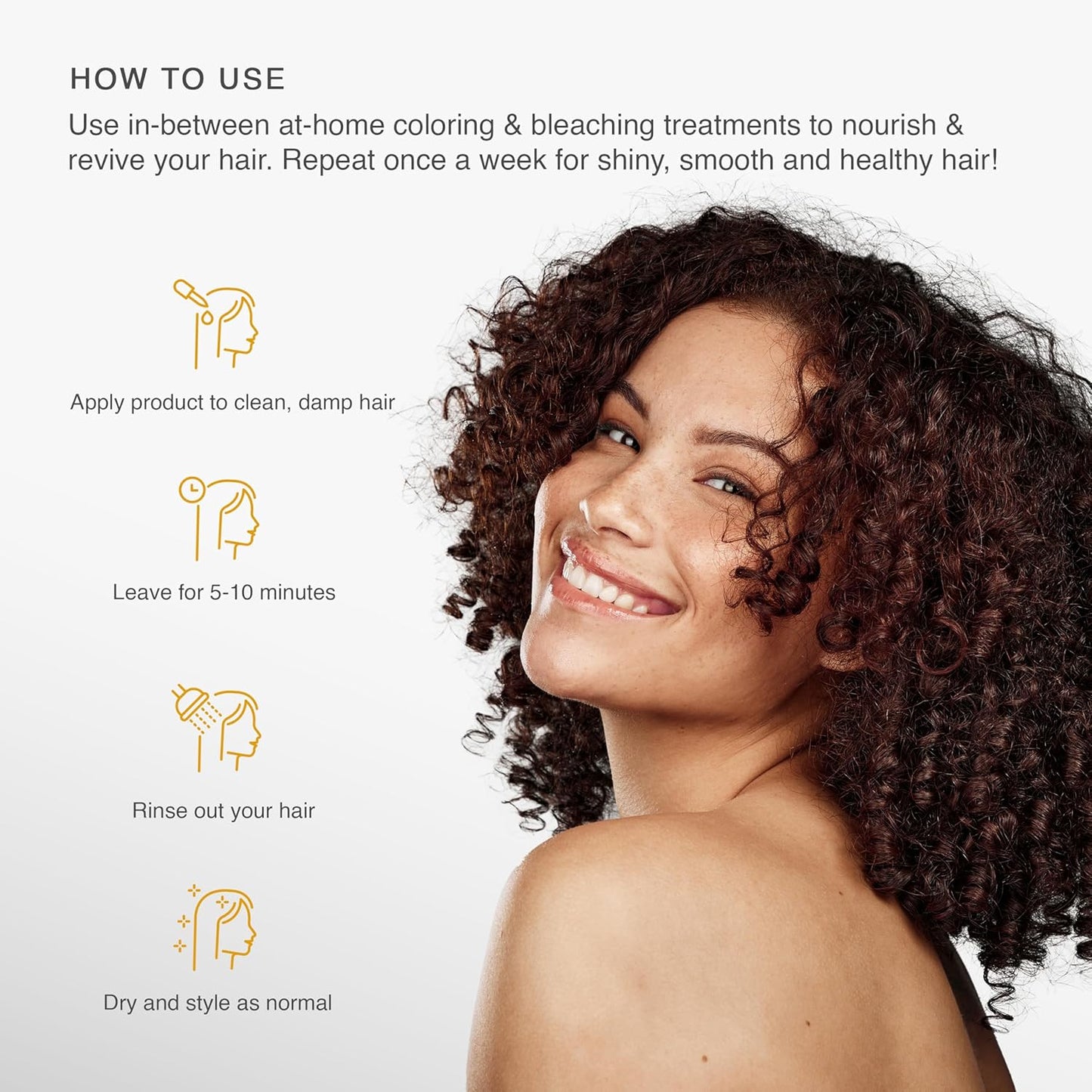 Nourishing Hair Mask Treatment - pH Plex Fortifies Color-Treated Hair - Salon Quality Results | 150ml Tube