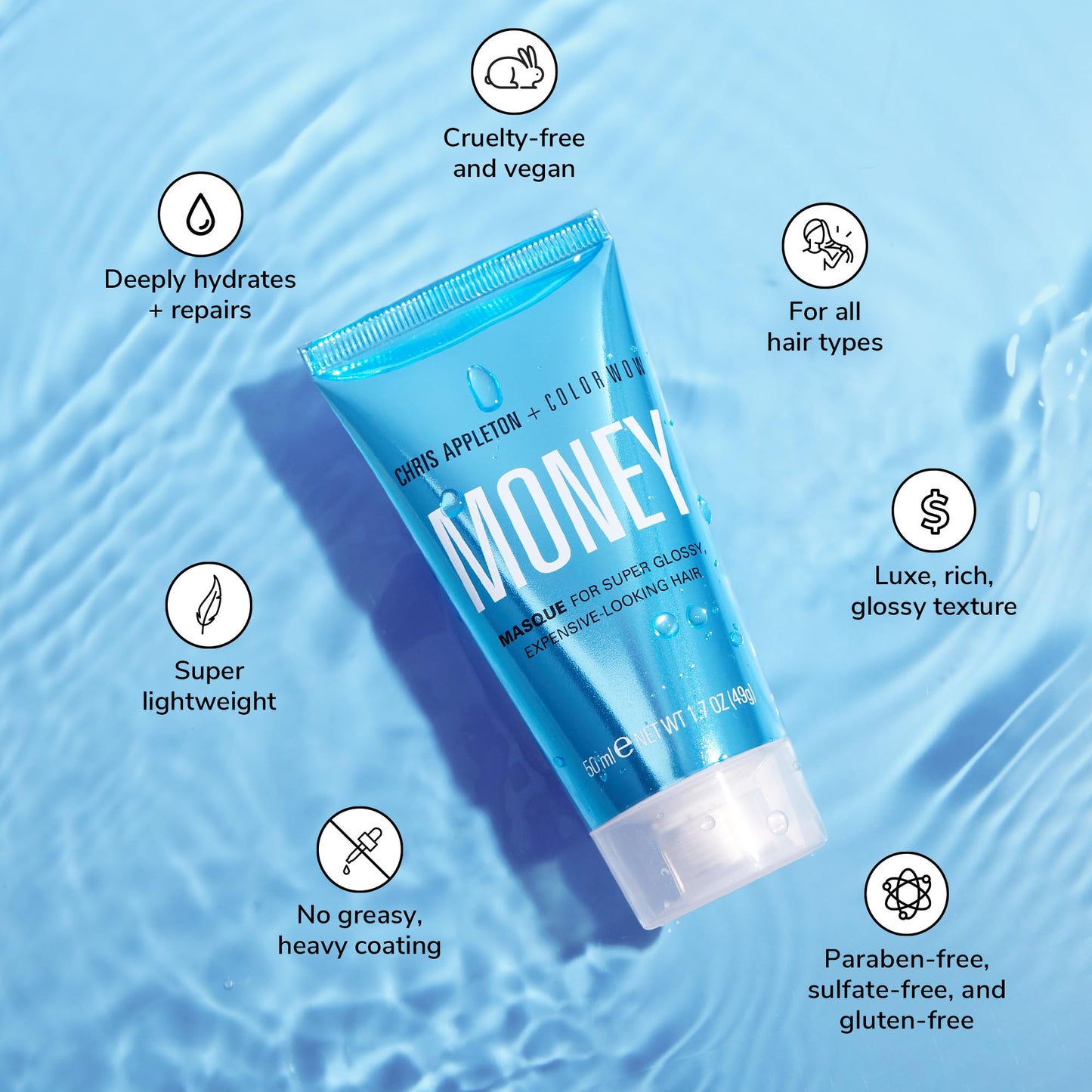 COLOR WOW Money Masque – Deep Conditioning Rinse-Out Treatment