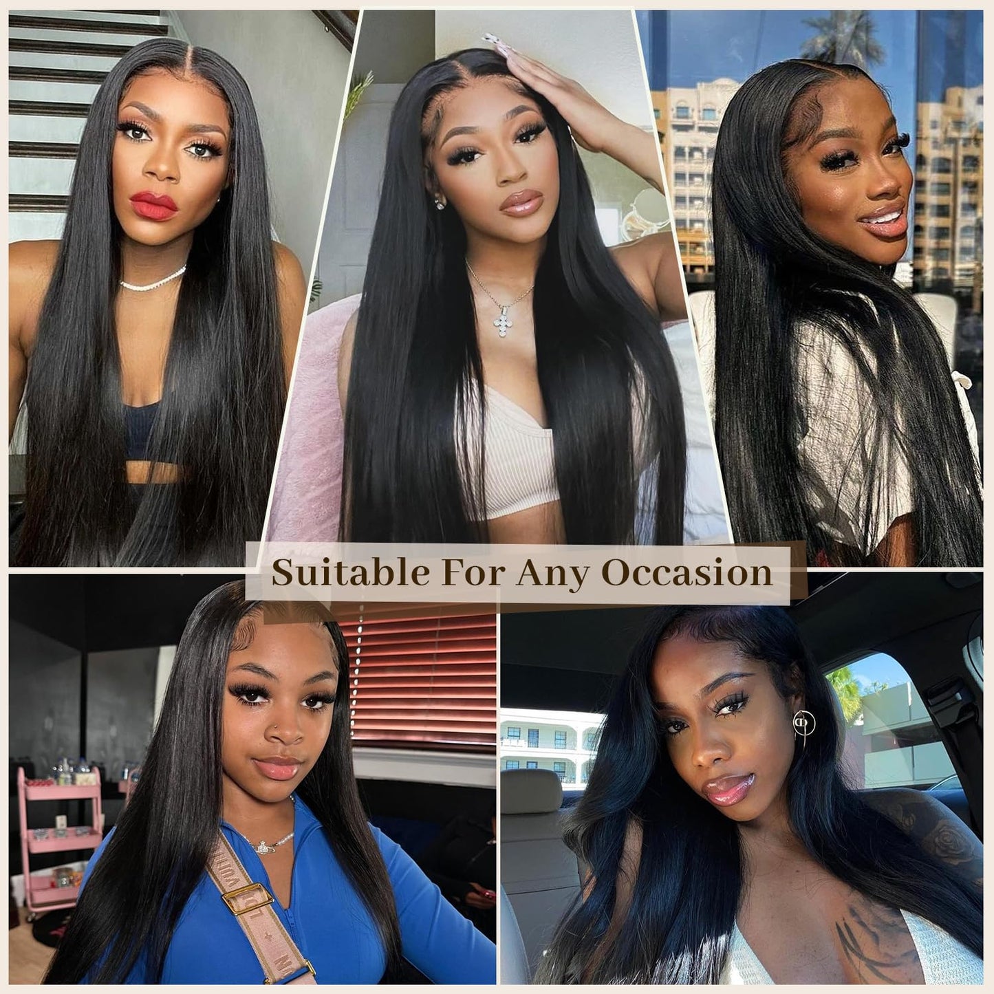 24-Inch Straight Human Hair Bundle - 100% Unprocessed Virgin Brazilian Hair for Black Women | Natural Black