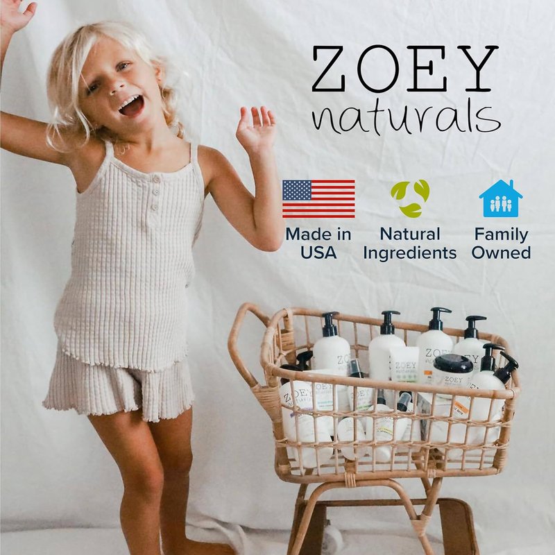 Soothing Lavender Bubble Bath for Kids & Babies | Tear-Free Moisturizing Soap with Aloe & Avocado Oil - 17 oz Made in USA