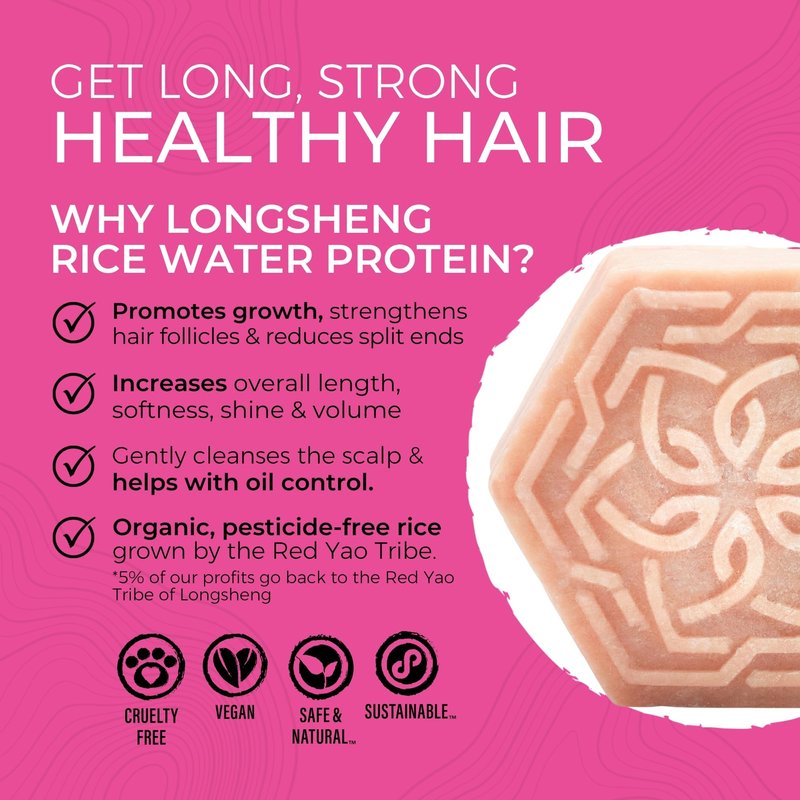Viori Coconut Advanced Repair Shampoo & Conditioner Bar Set – Longsheng Rice Water & Jojoba Esters – Sulfate-Free, Eco-Friendly, Travel Bars for Dry or Damaged Hair